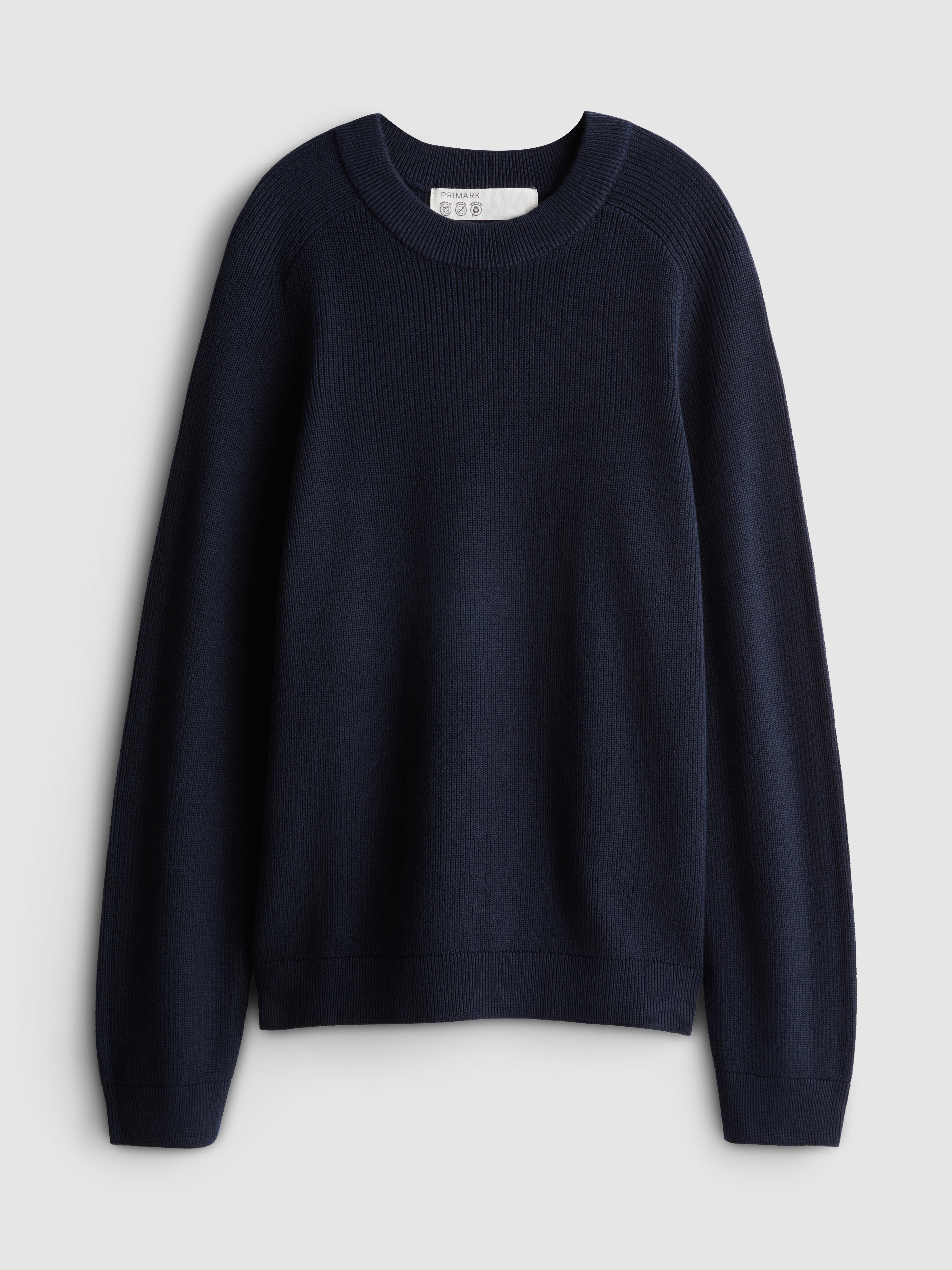 7-15yrs | Pure Cotton Sweater Navy