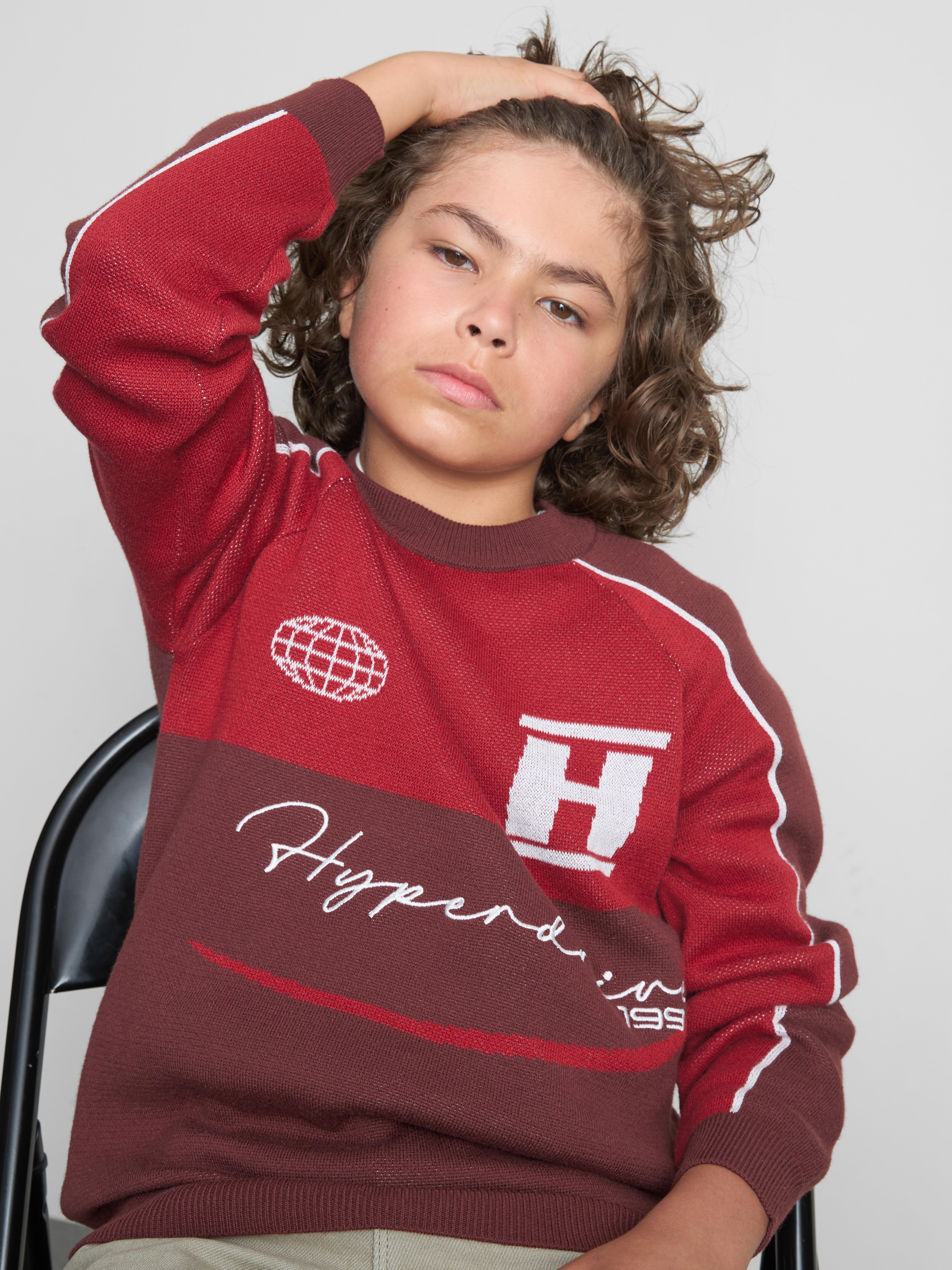 7-15yrs | Racing Graphic Sweater