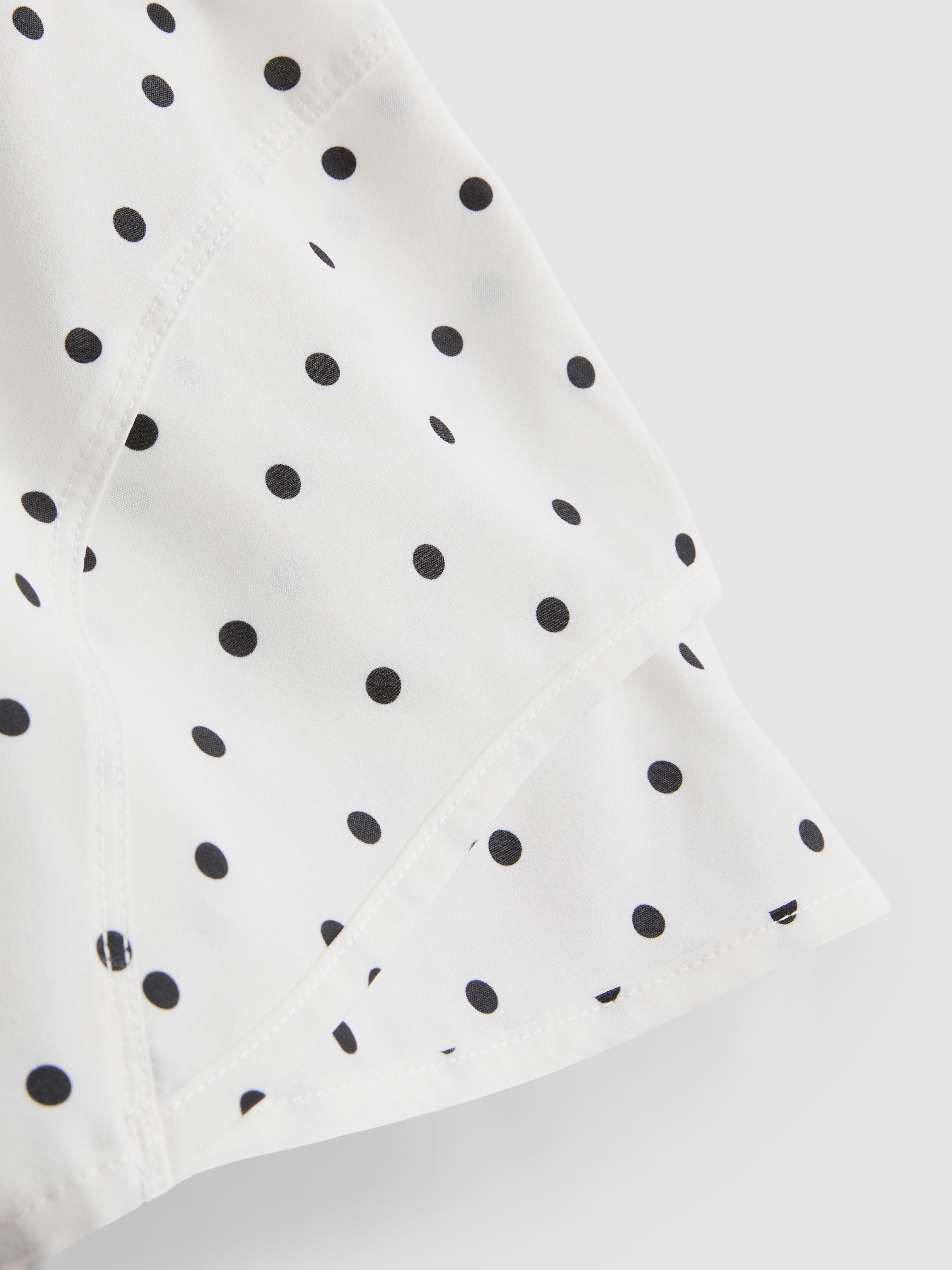 Pantaloncini da running intessuti a pois