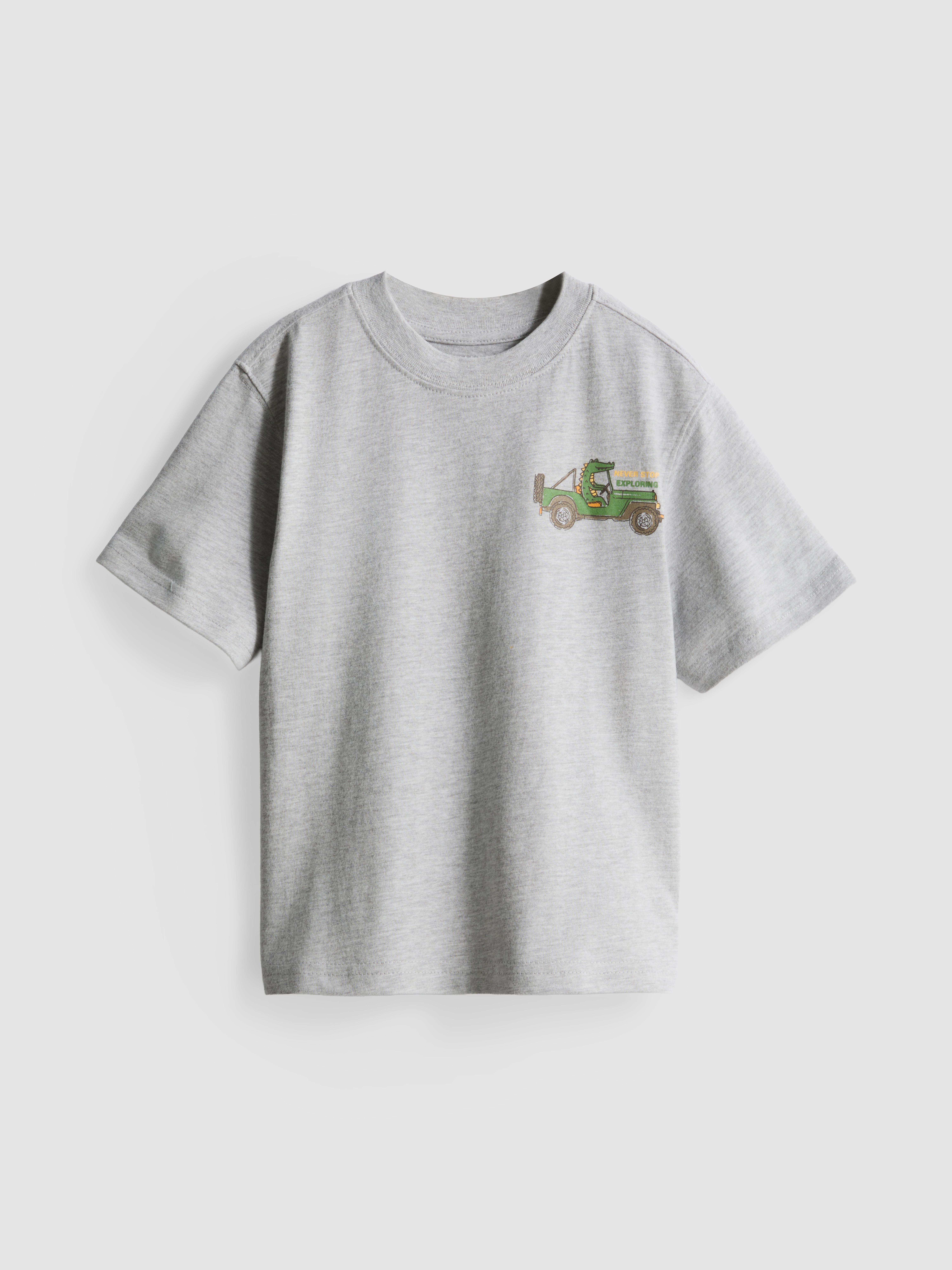 1–9 ans | T-shirt en coton majoritaire à motif
