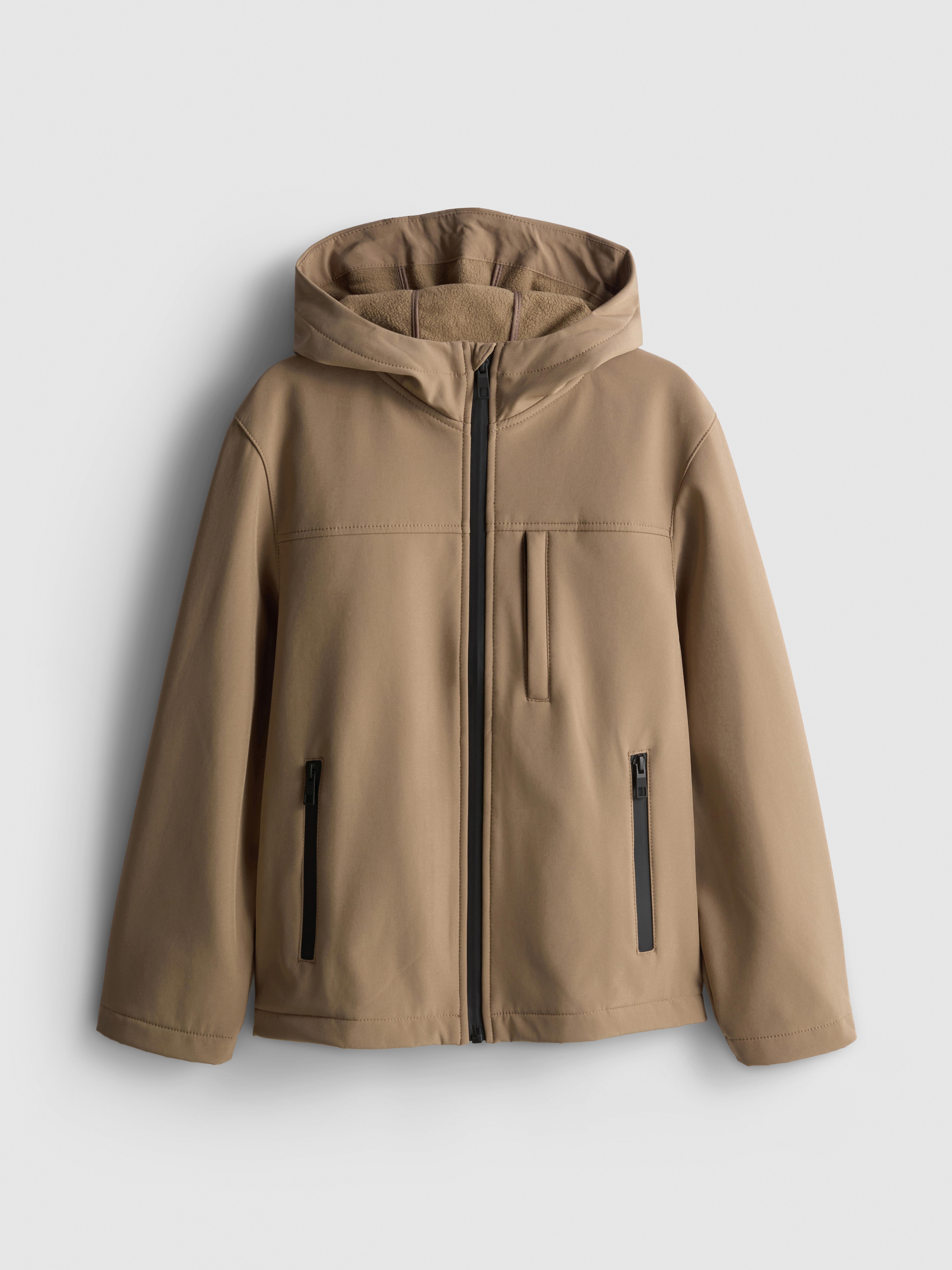7-15yrs | Zip-Up Jacket Tan