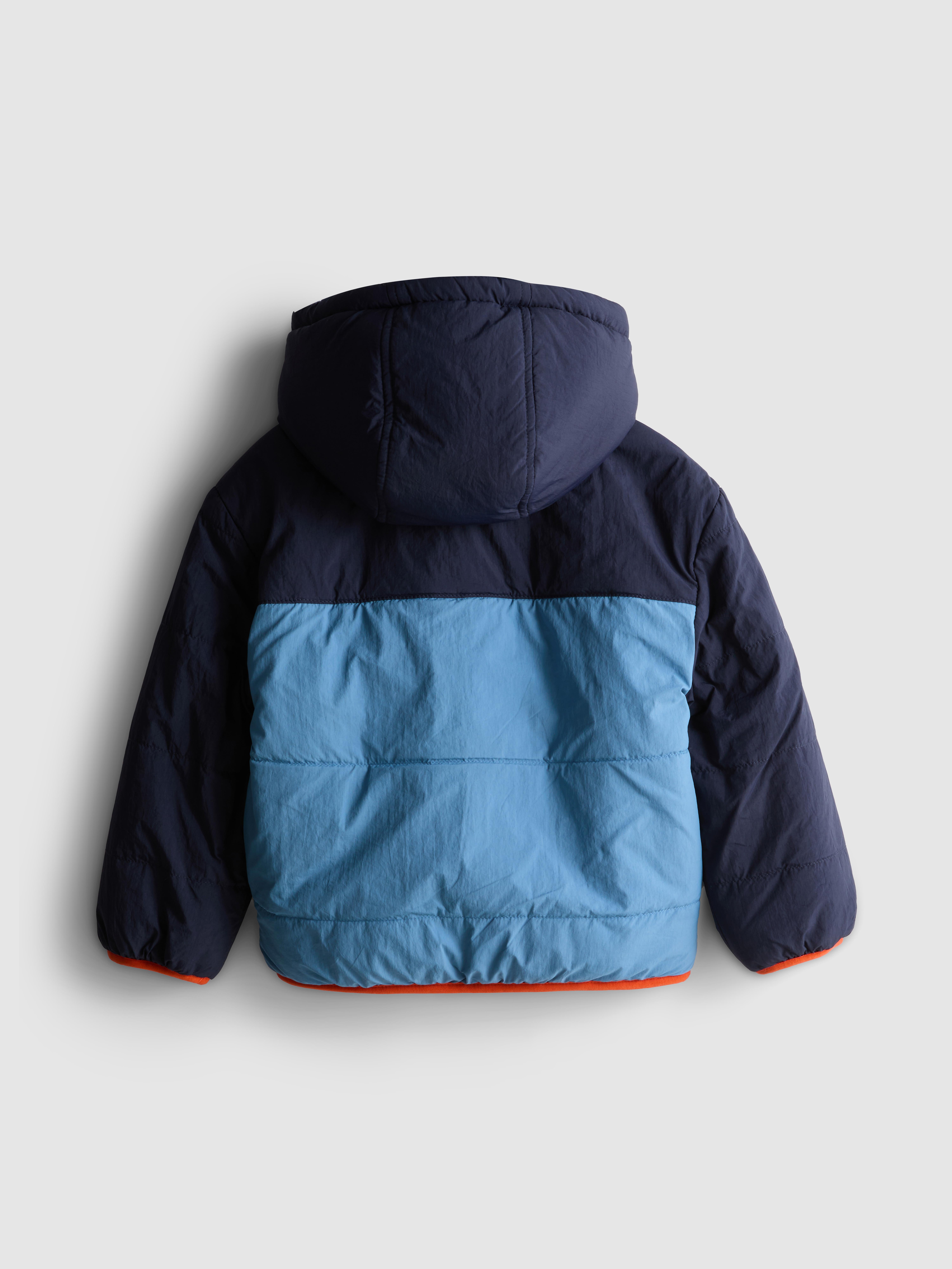 1-9yrs | Reversible Zip-Up Puffer Jacket