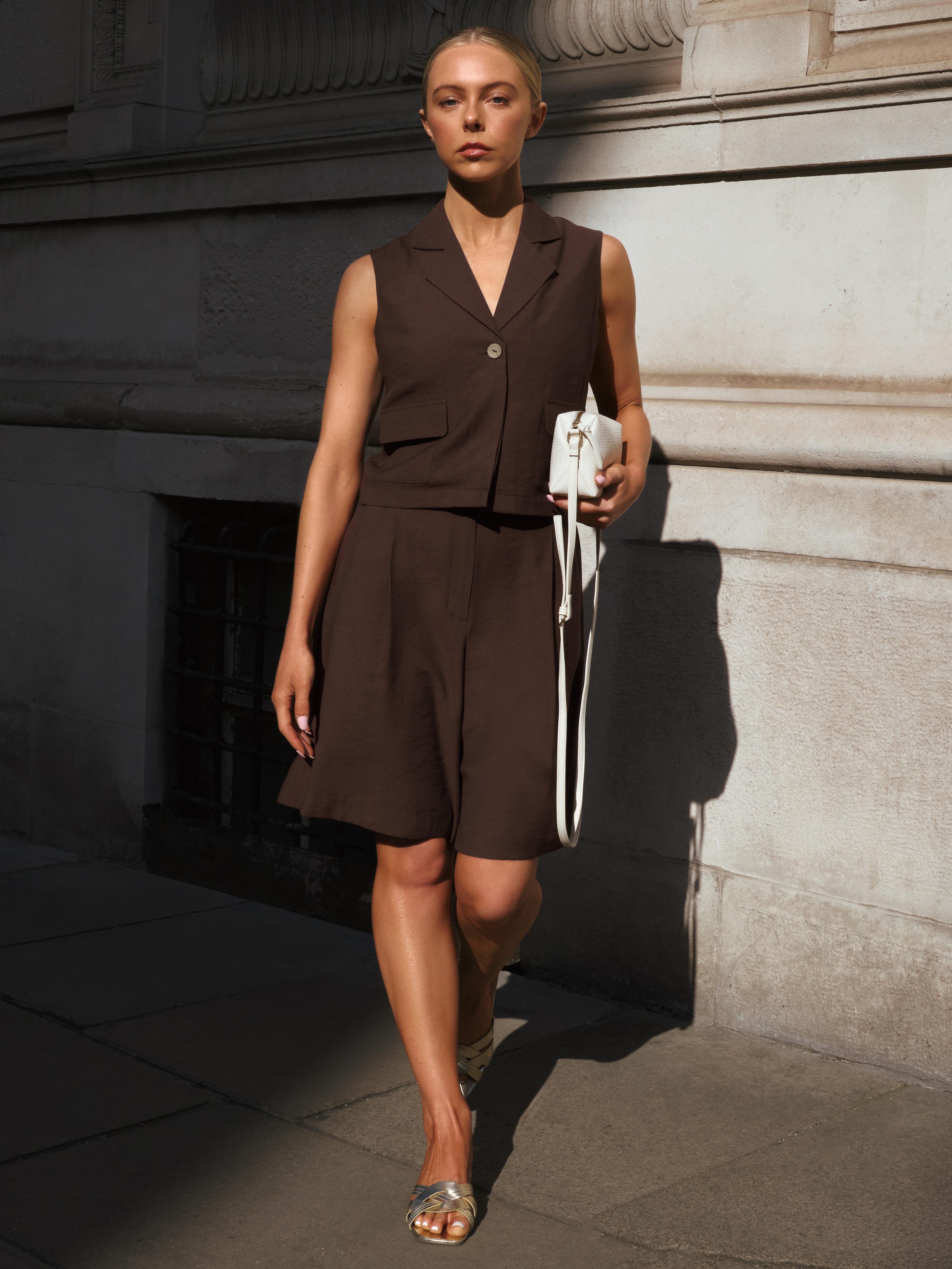 MAJOR FIND | Relaxed Fit Cropped Waistcoat