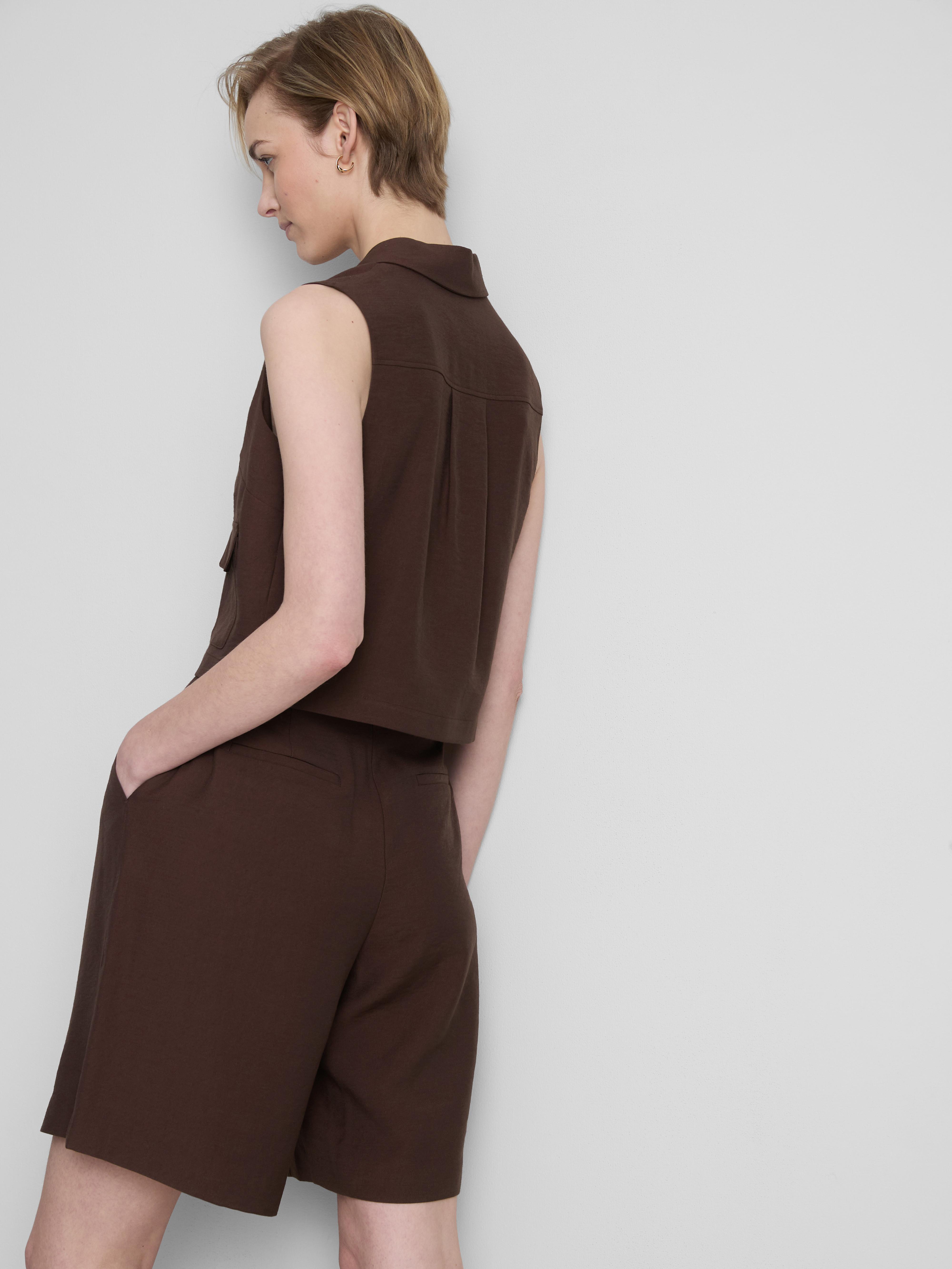 MAJOR FIND | Relaxed Fit Cropped Waistcoat