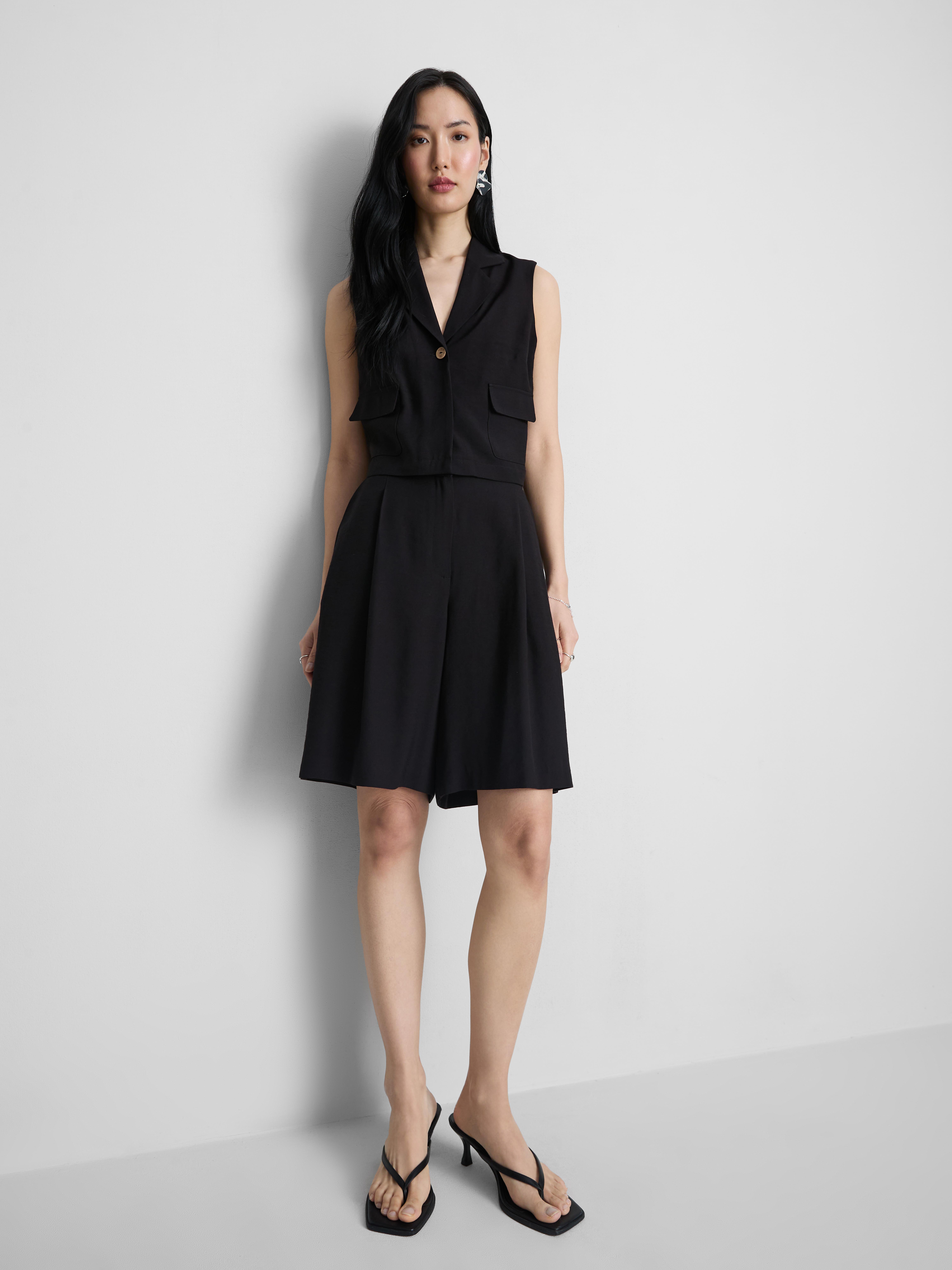 MAJOR FIND | Relaxed Fit Cropped Waistcoat
