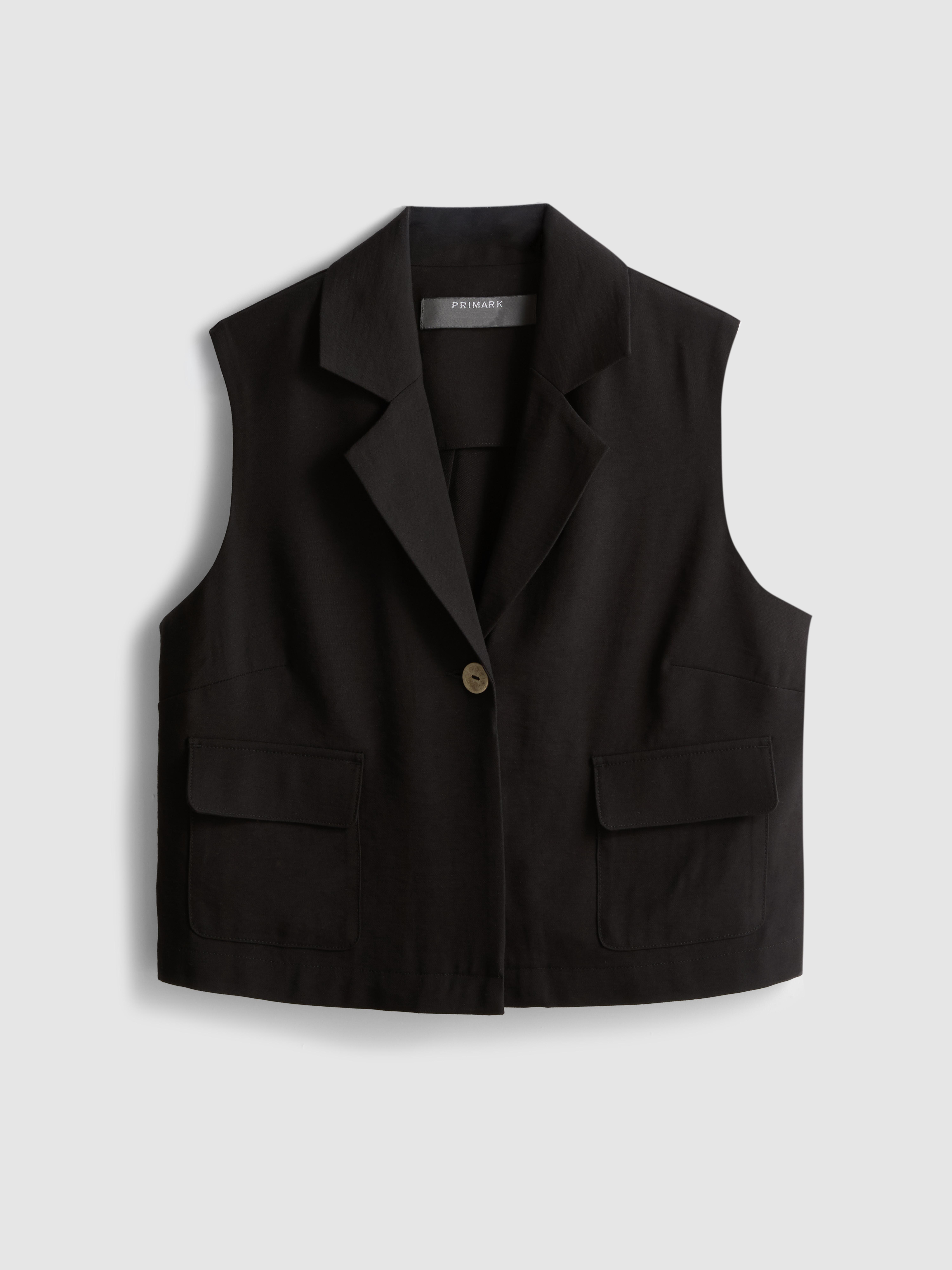 MAJOR FIND | Kort gilet met relaxte pasvorm