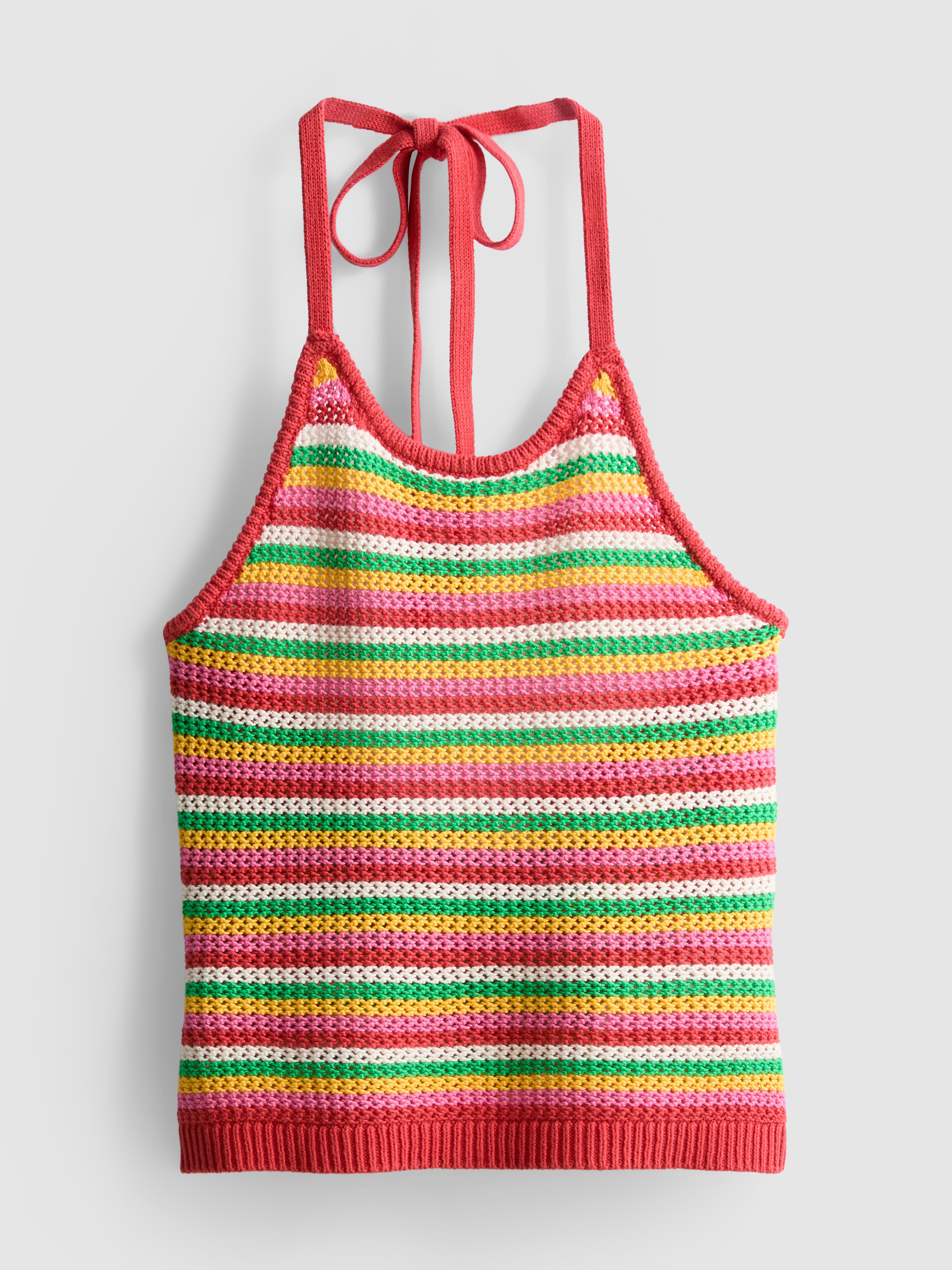 The Primark Scene | Dzianinowy top z dekoltem halter