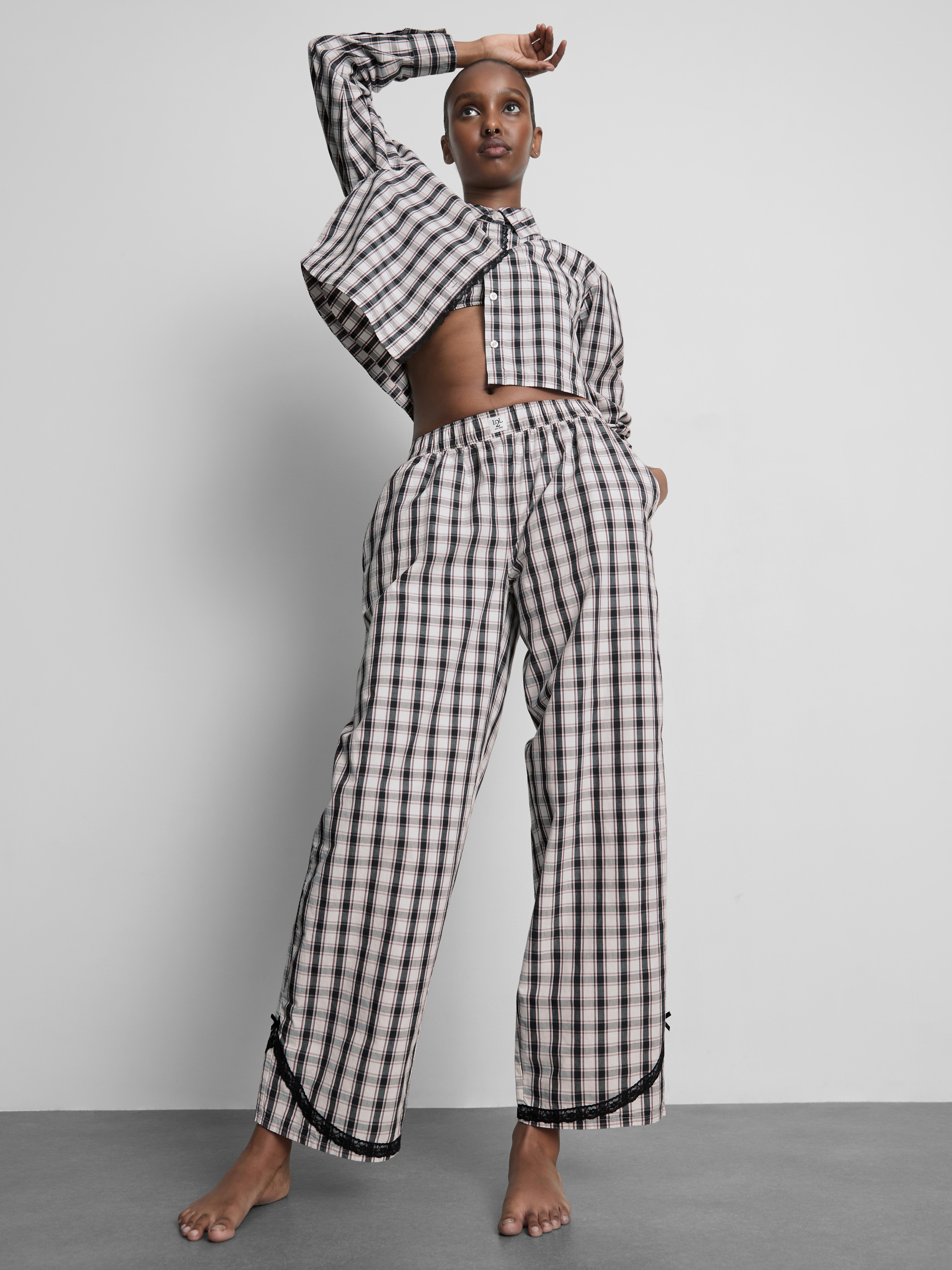 Pantaloni del pigiama a quadri Love To Lounge