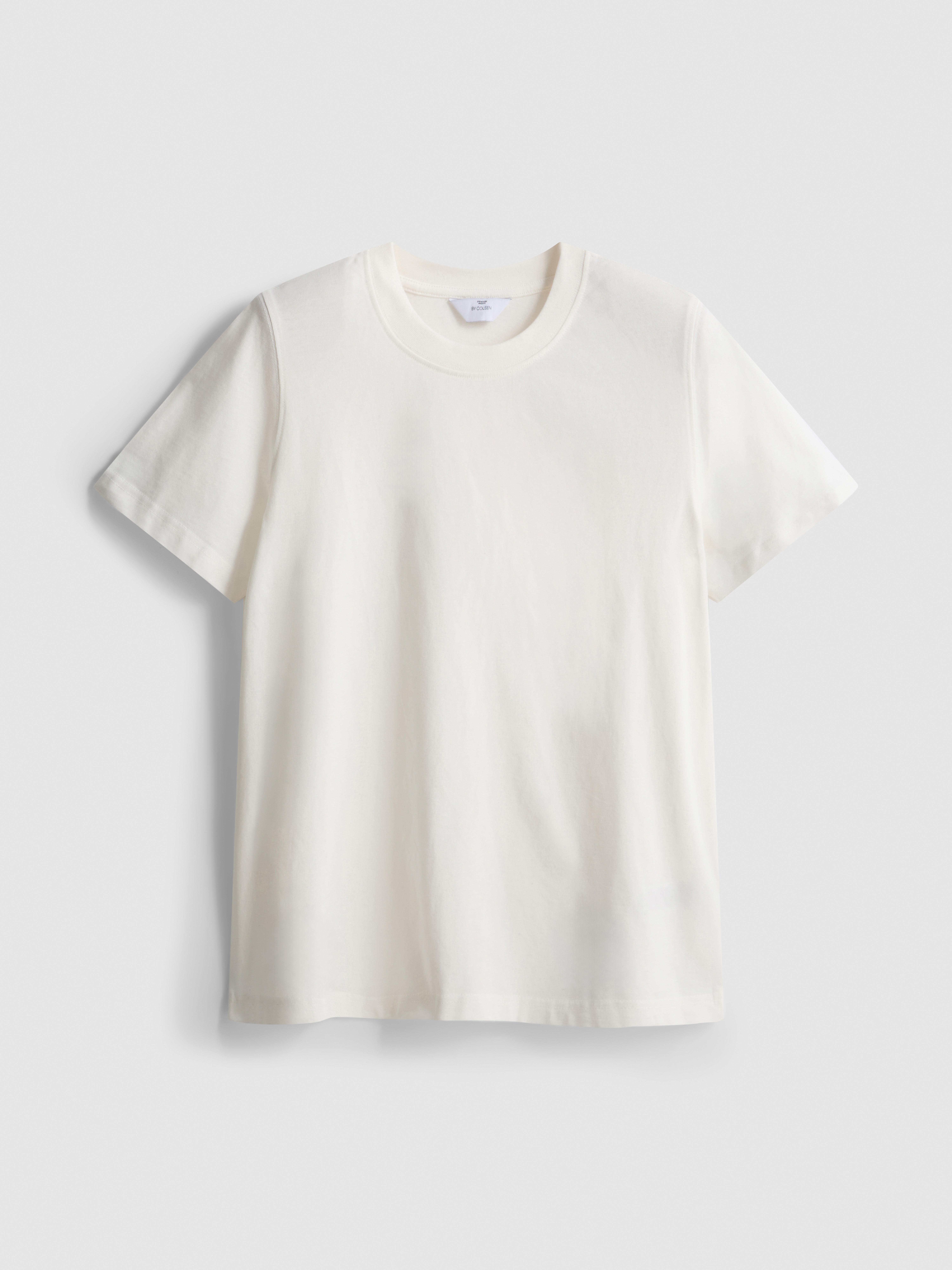 By Coleen Cotton Shoulder Pad Tee