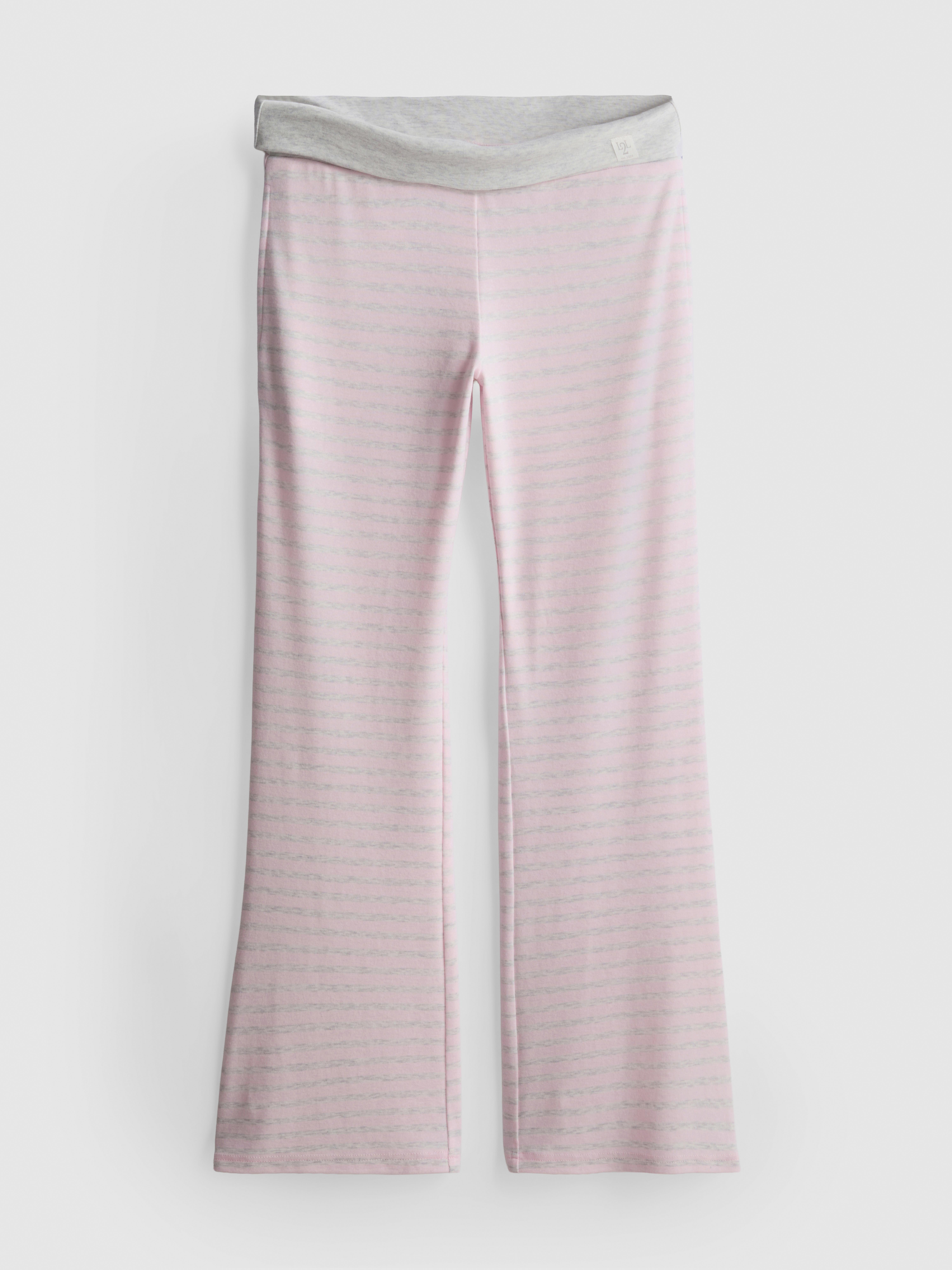 Love To Lounge Striped Flared Leggings