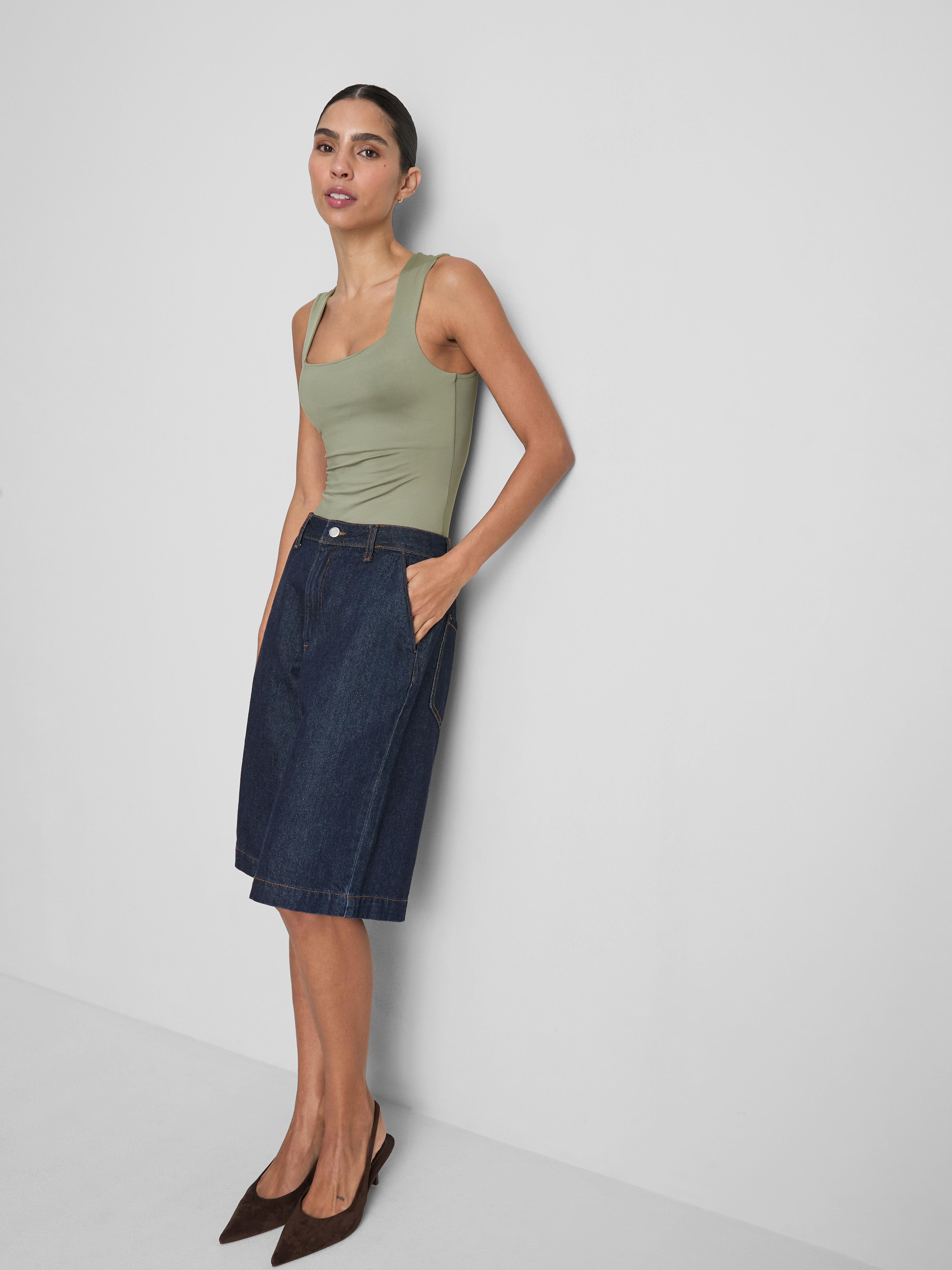 By Coleen Square Neck Bodysuit