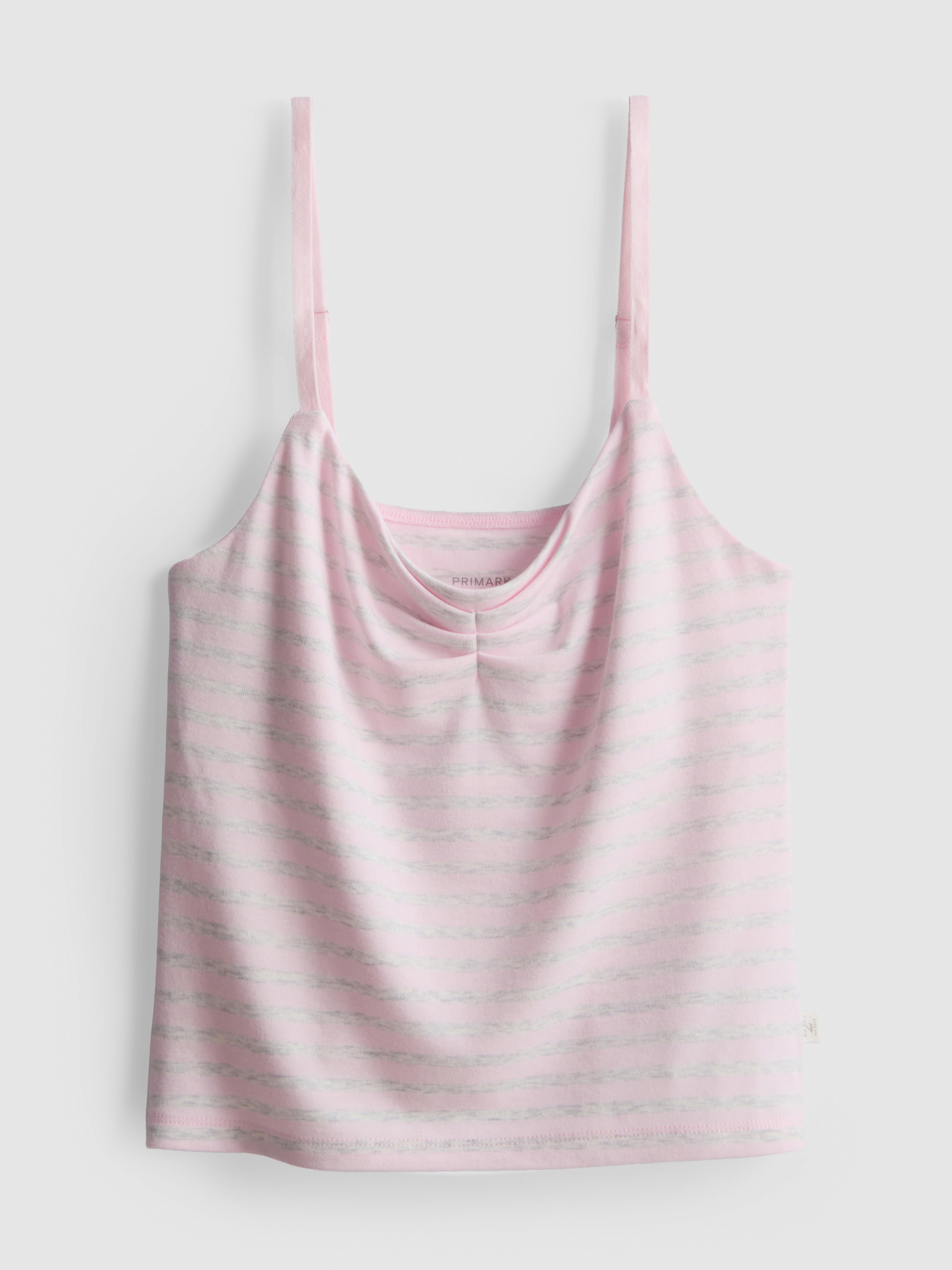 Love To Lounge Striped Pajama Cami Top