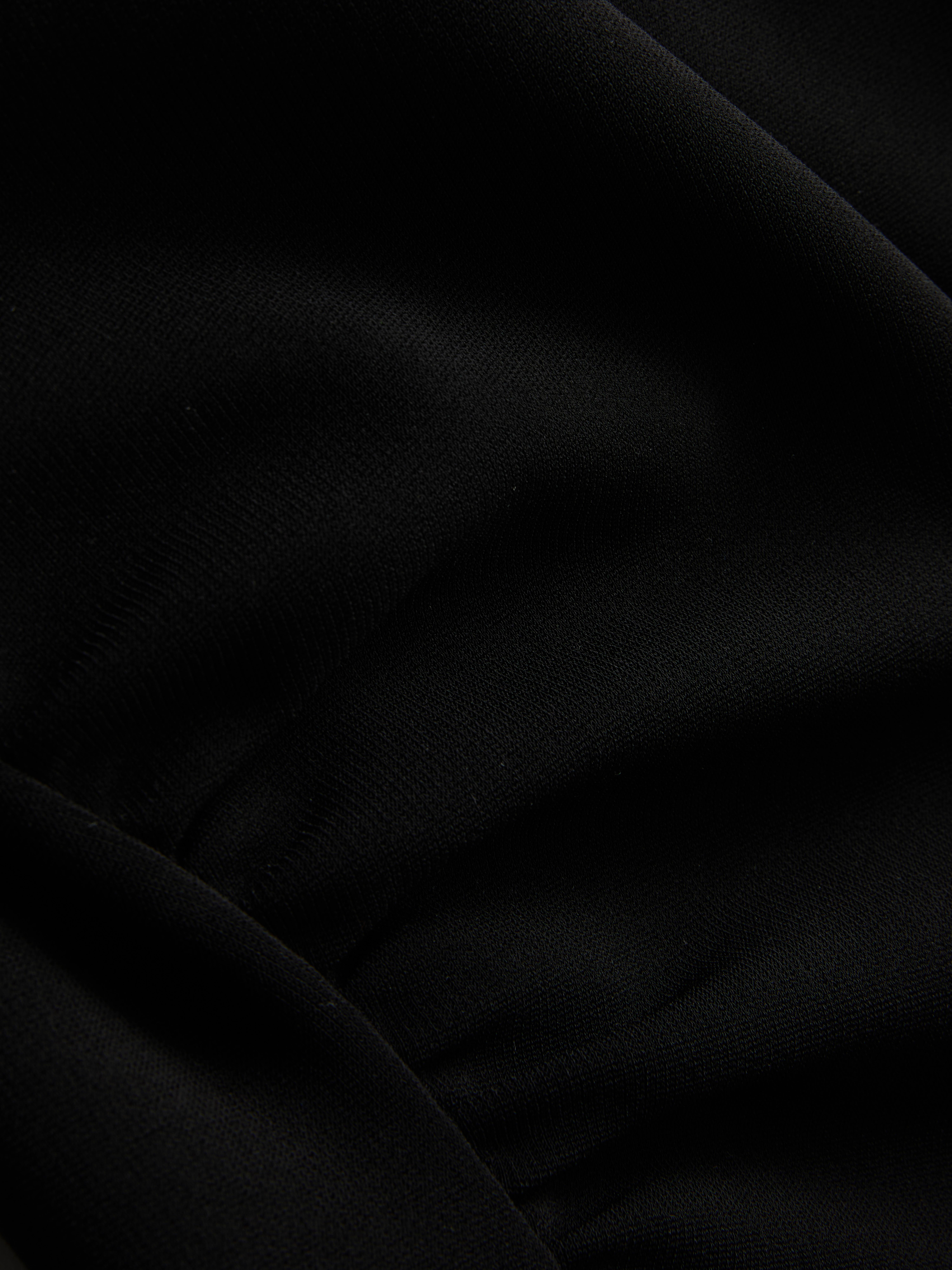 By Coleen Cinched Cap Sleeve Top