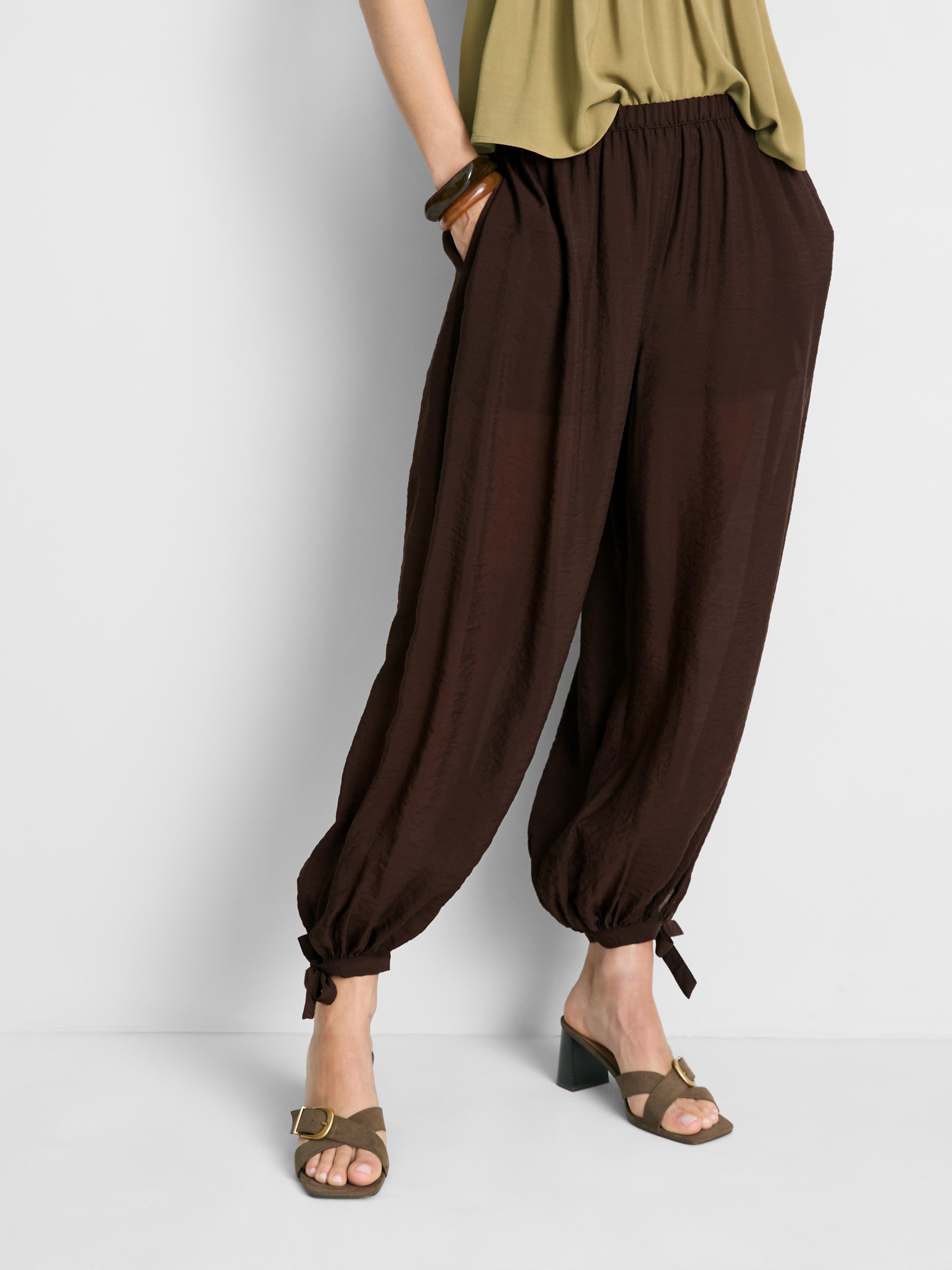 Pantalones afganos con lazo de Paula Echevarría