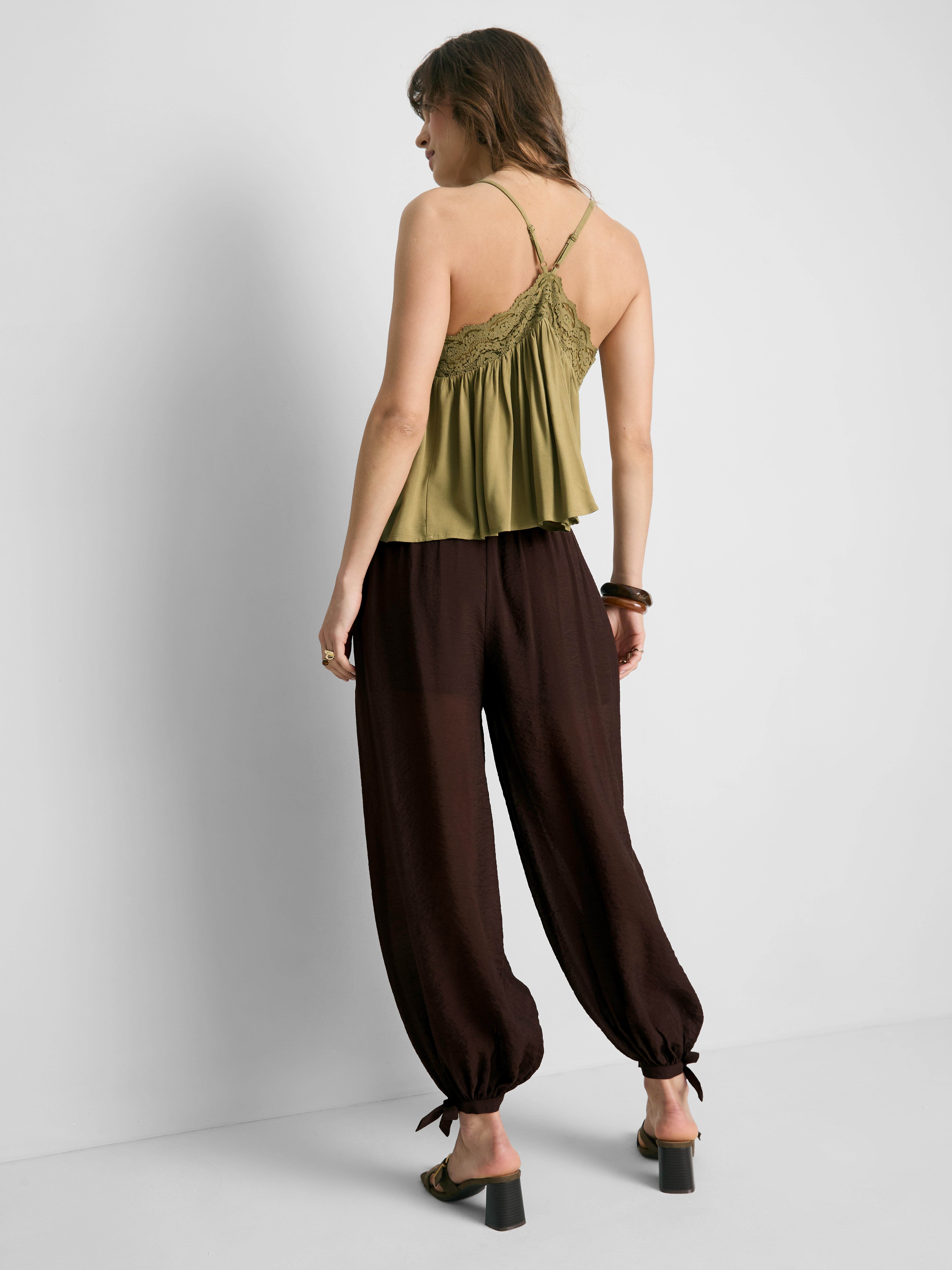 Pantalones afganos con lazo de Paula Echevarría