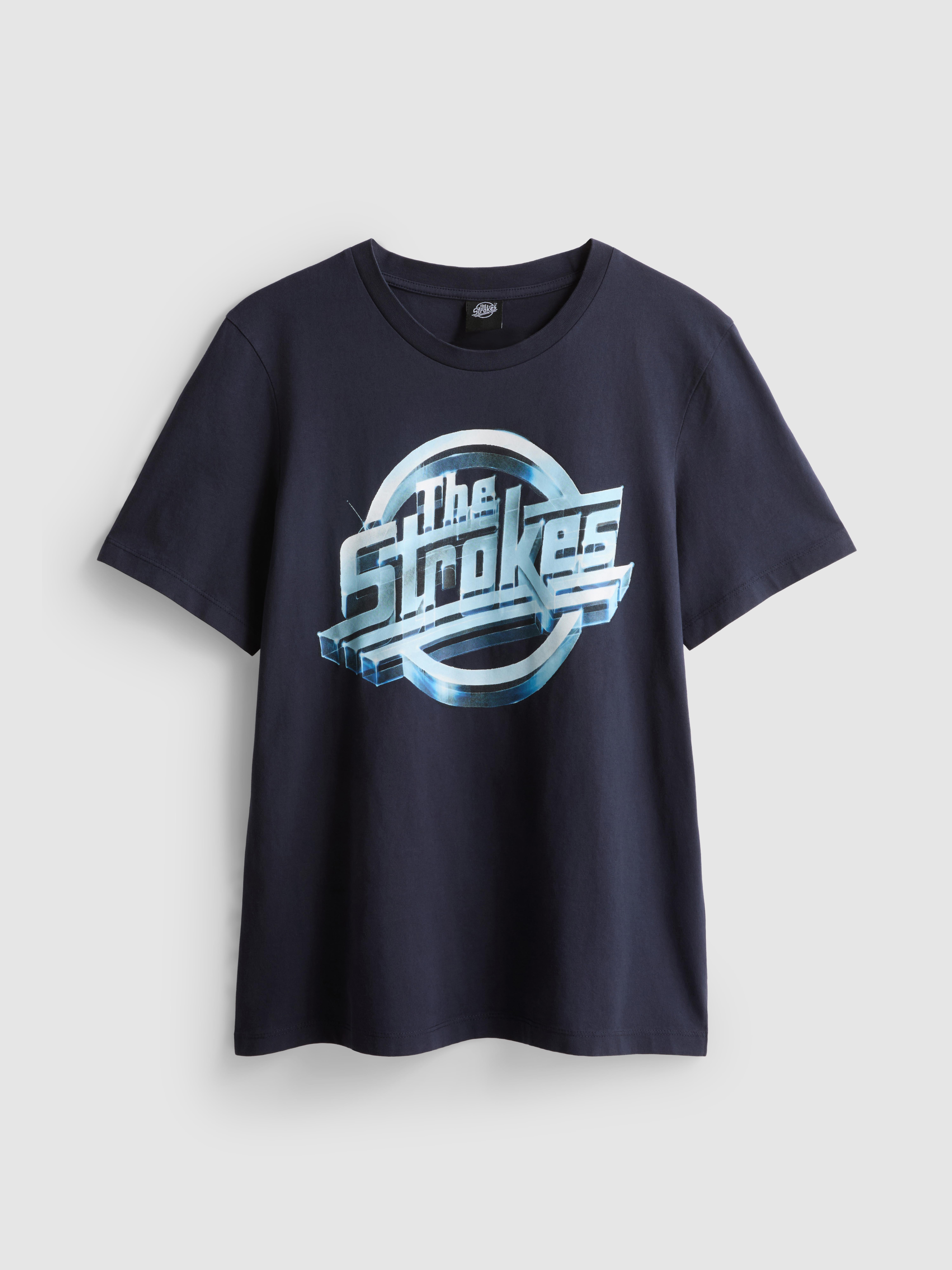 Women's Navy The Strokes Graphic T-Shirt | Primark