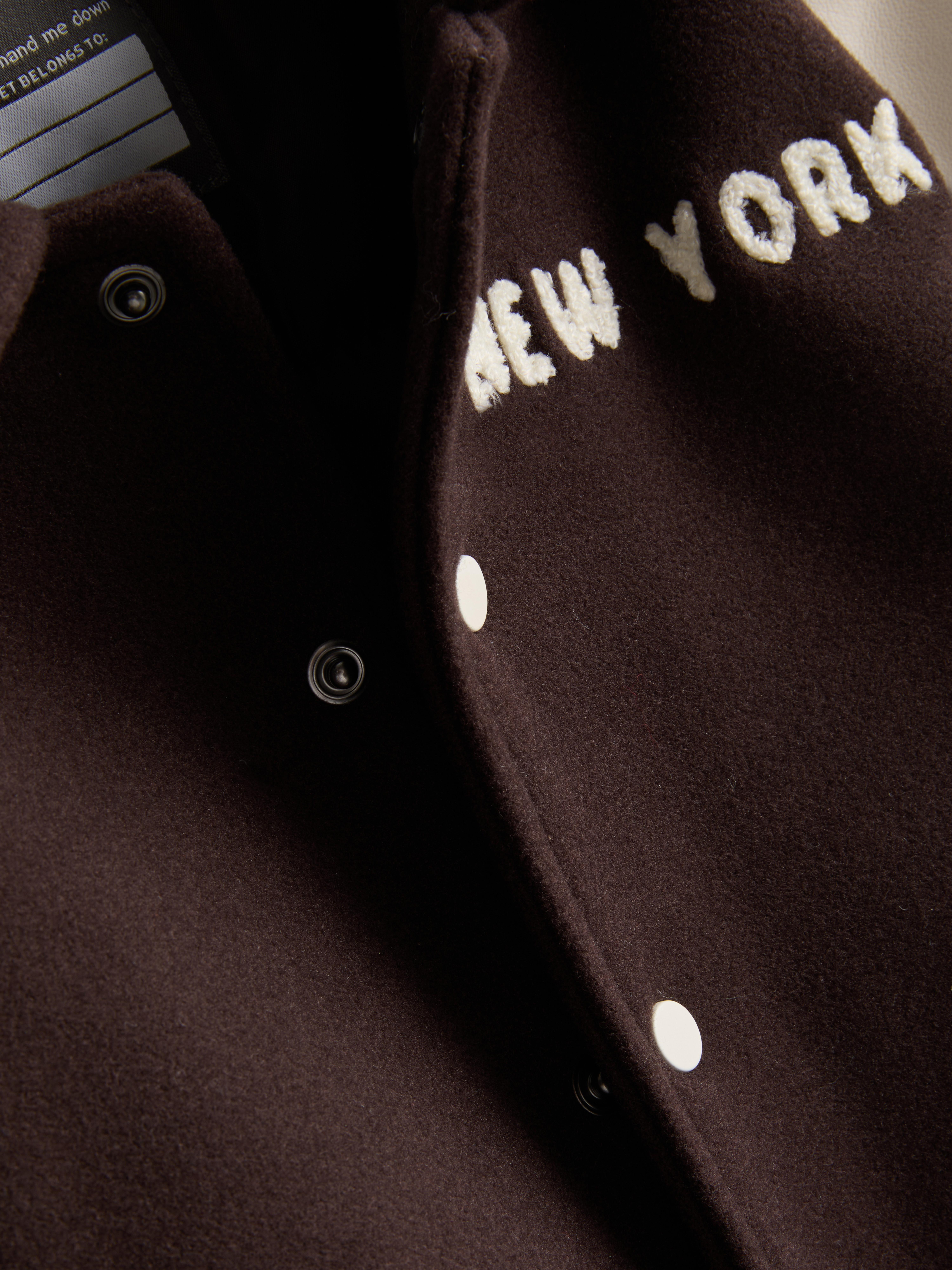 1-9yrs | Collared Varsity Jacket