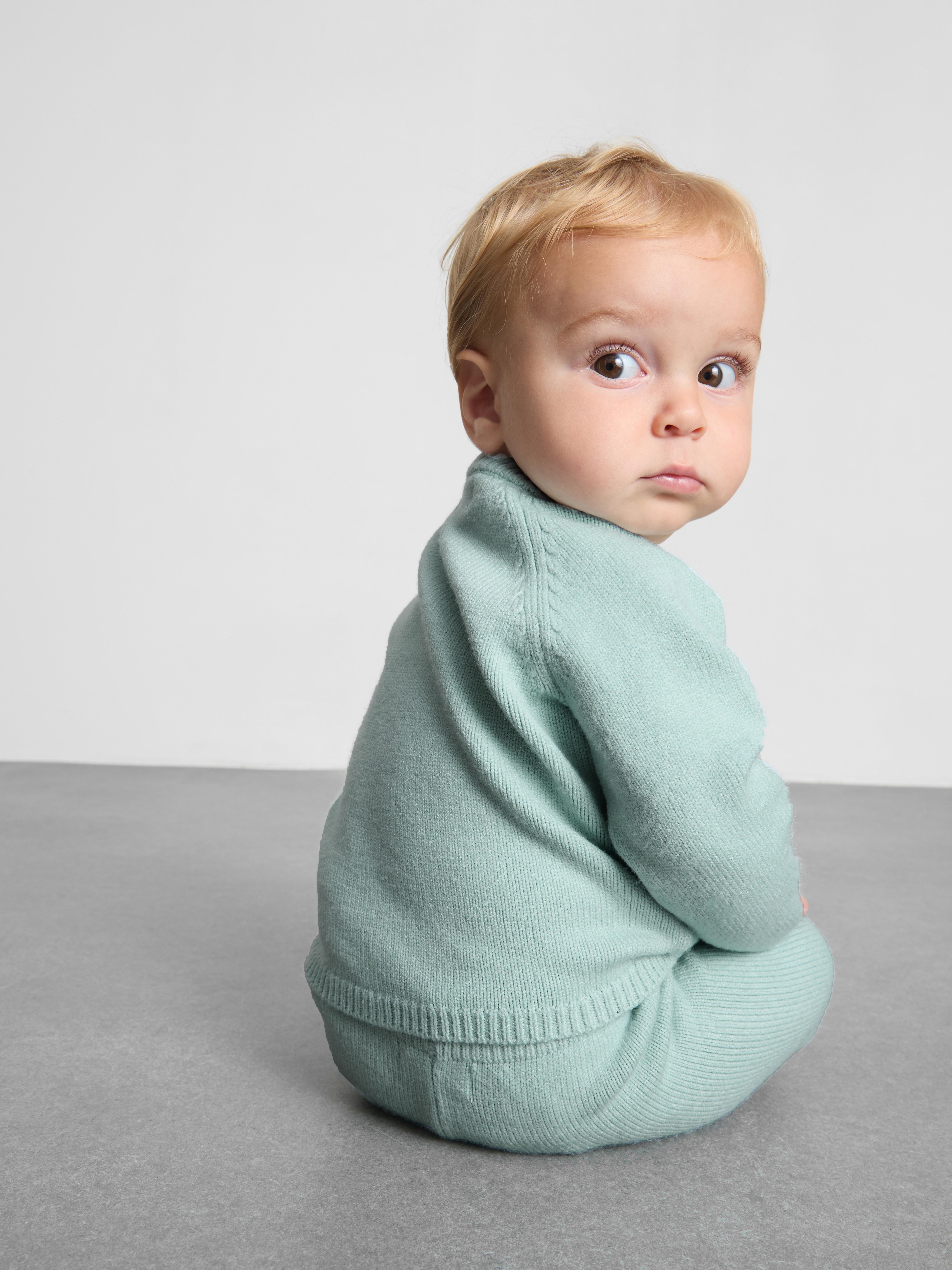 0-18mths | Sweater and Knit Leggings Newborn Set