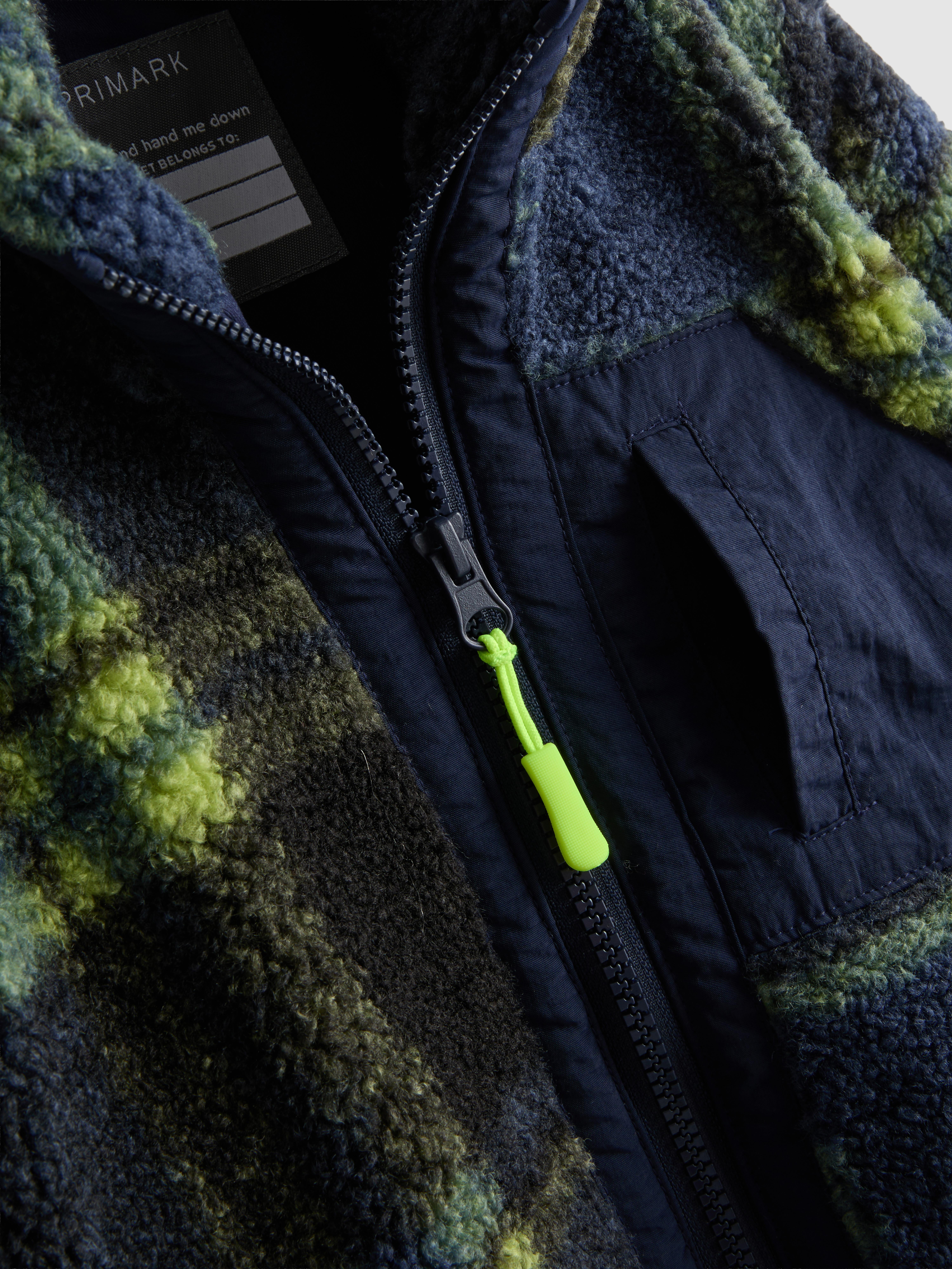 1-9yrs | Check Fleece Jacket