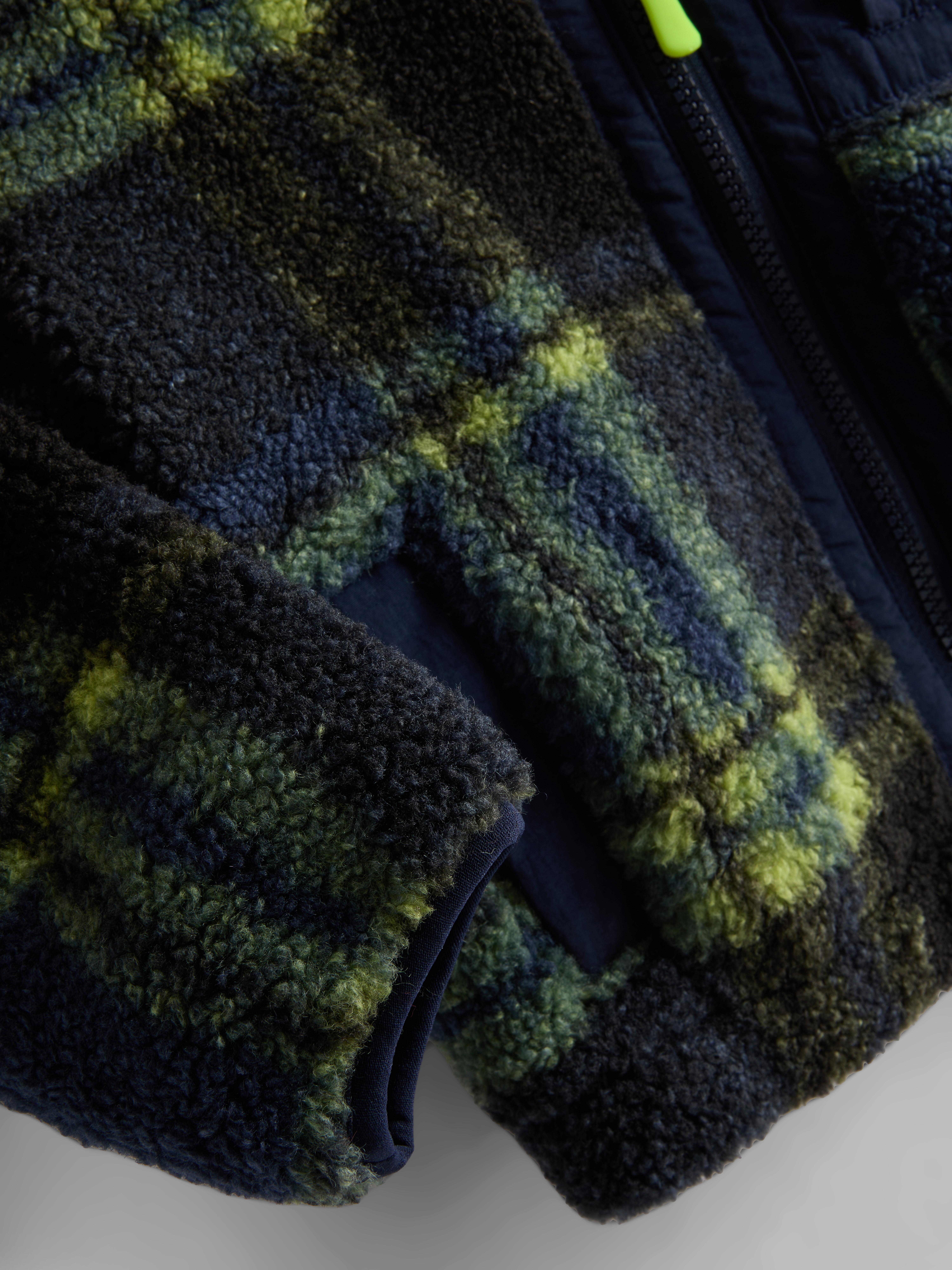 1-9yrs | Check Fleece Jacket