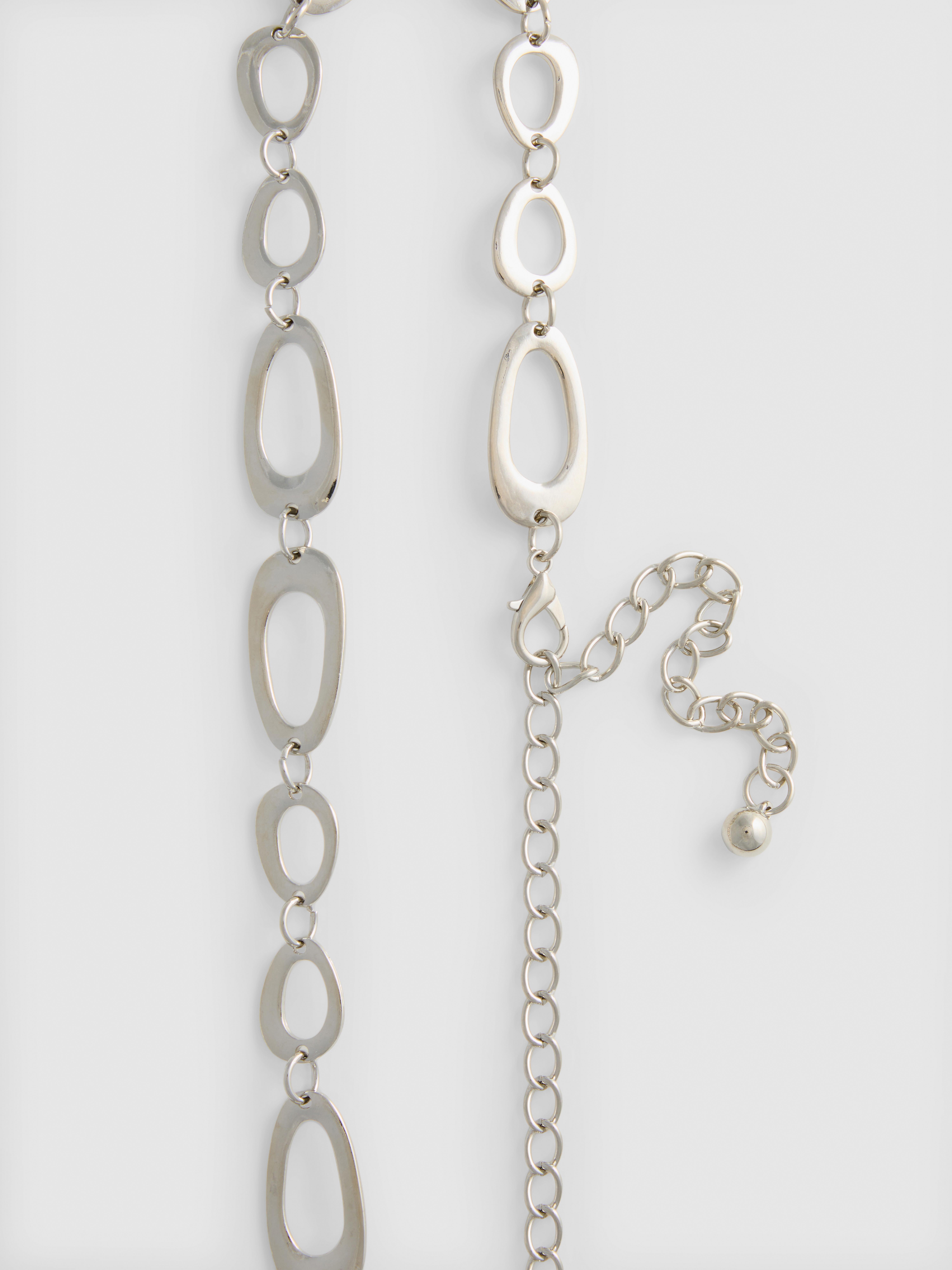 Oval Link Chain Belt