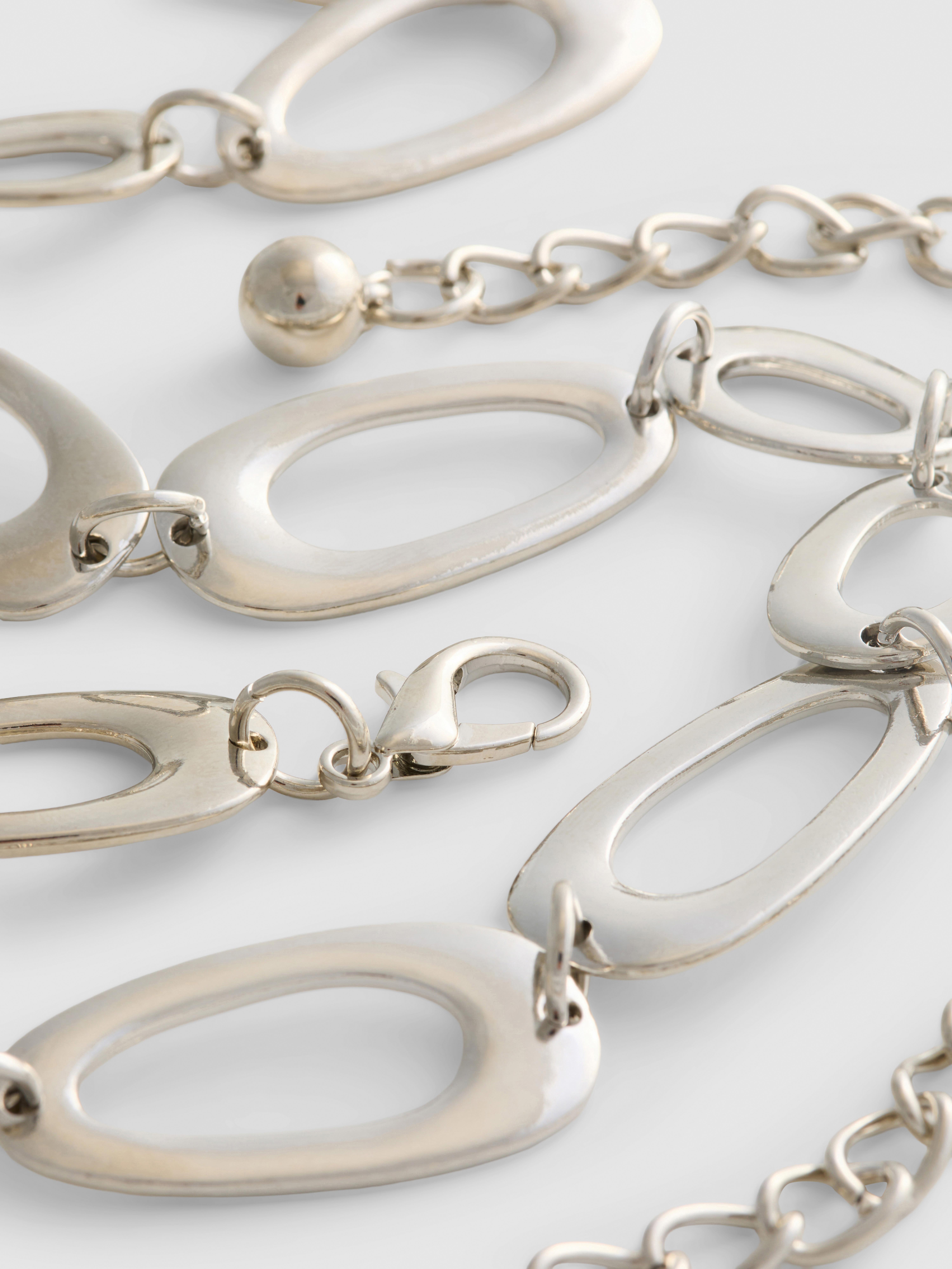 Oval Link Chain Belt