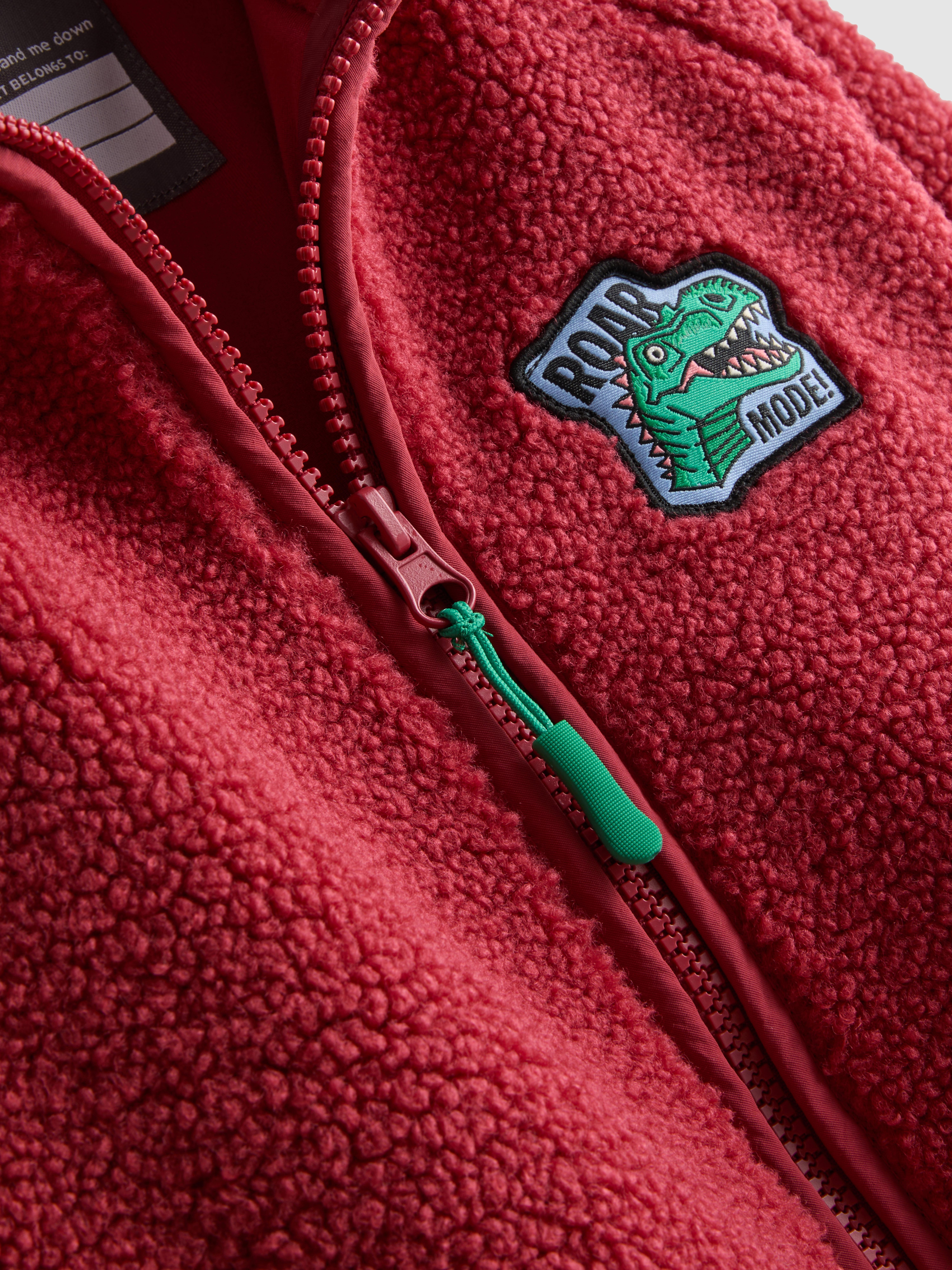 1-9 años | Chaqueta de borreguito con cremallera