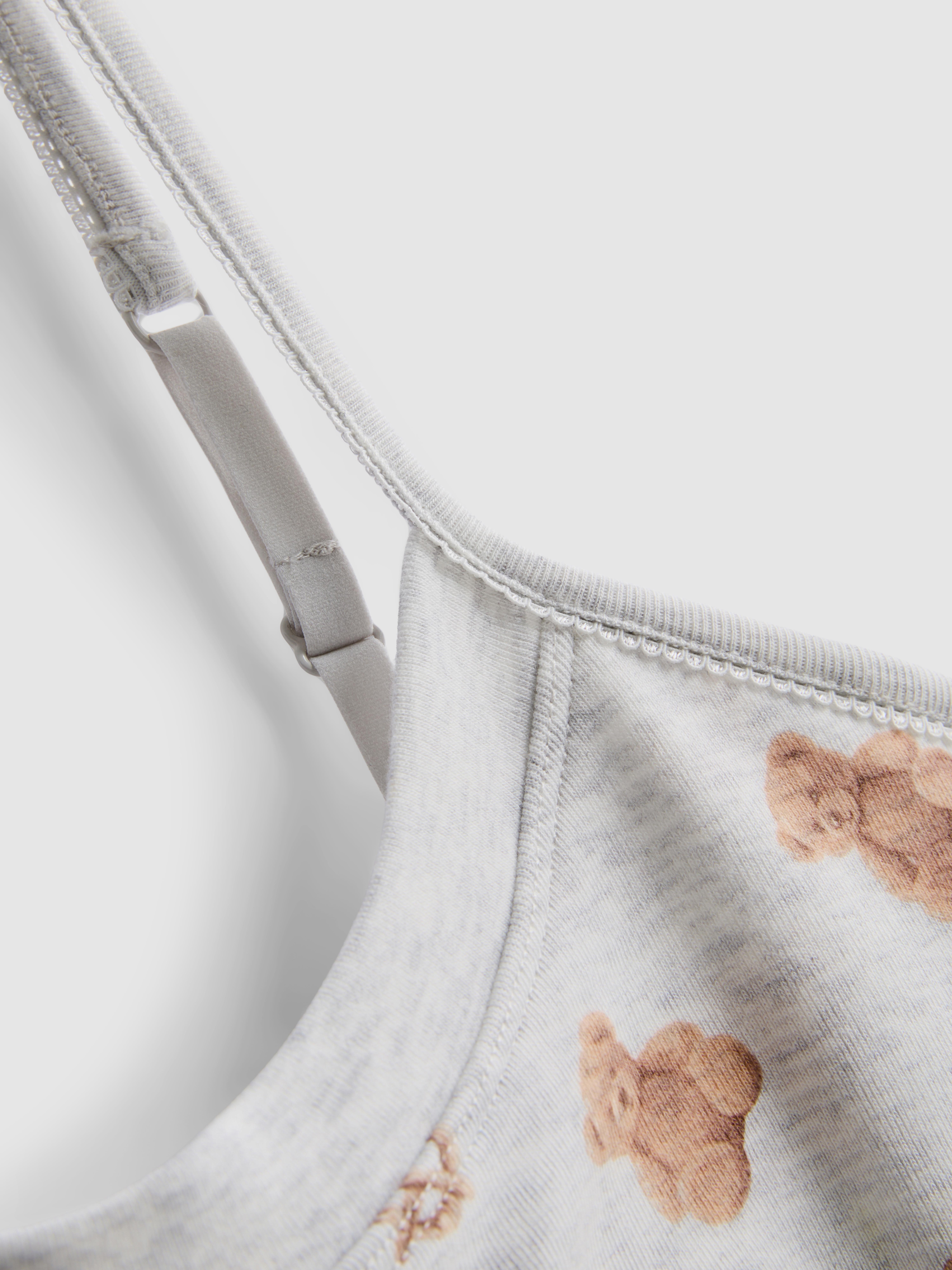 Love To Lounge Printed Bear Pajama Cami Top