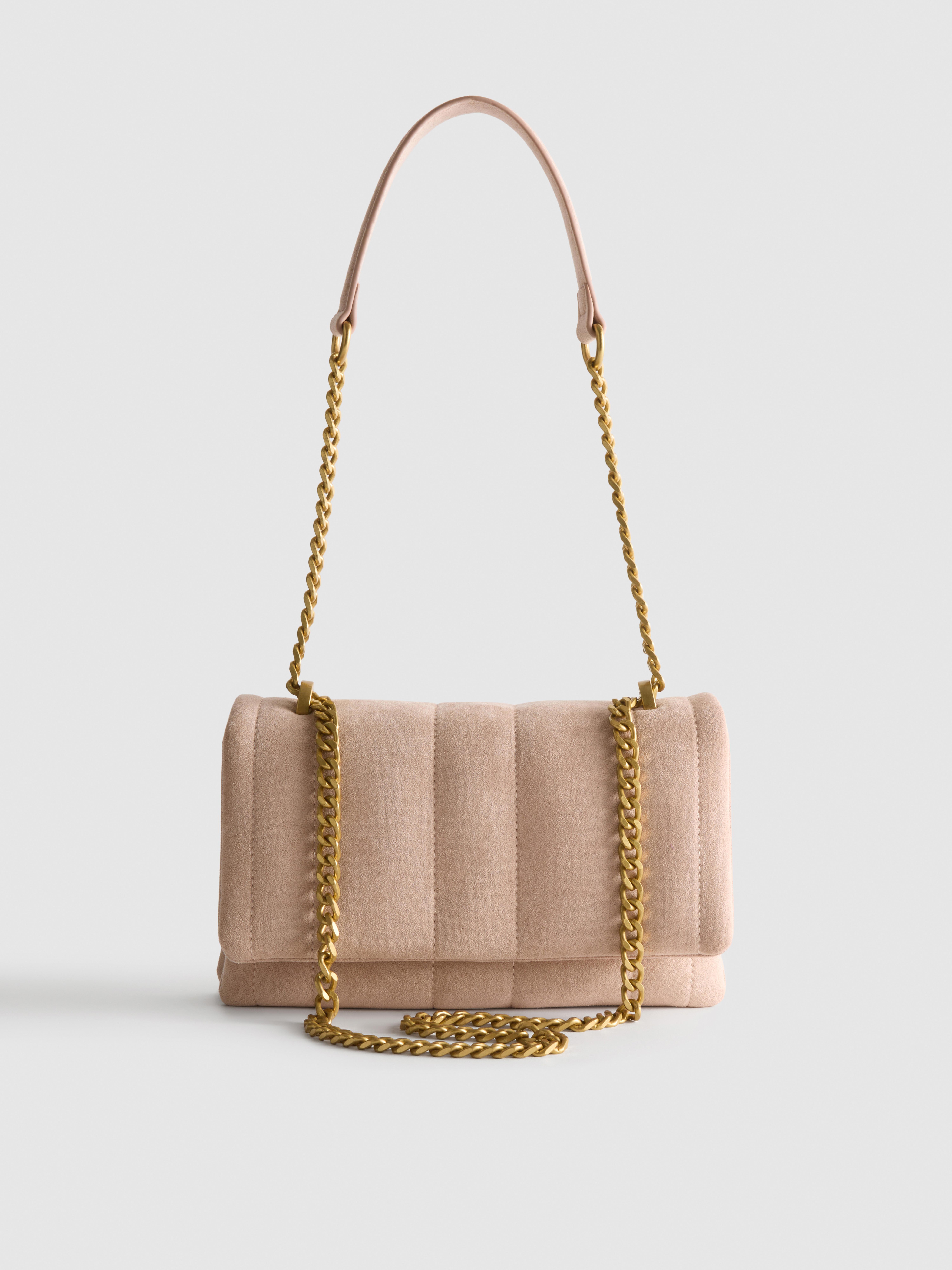Quilted Chain Crossbody Bag