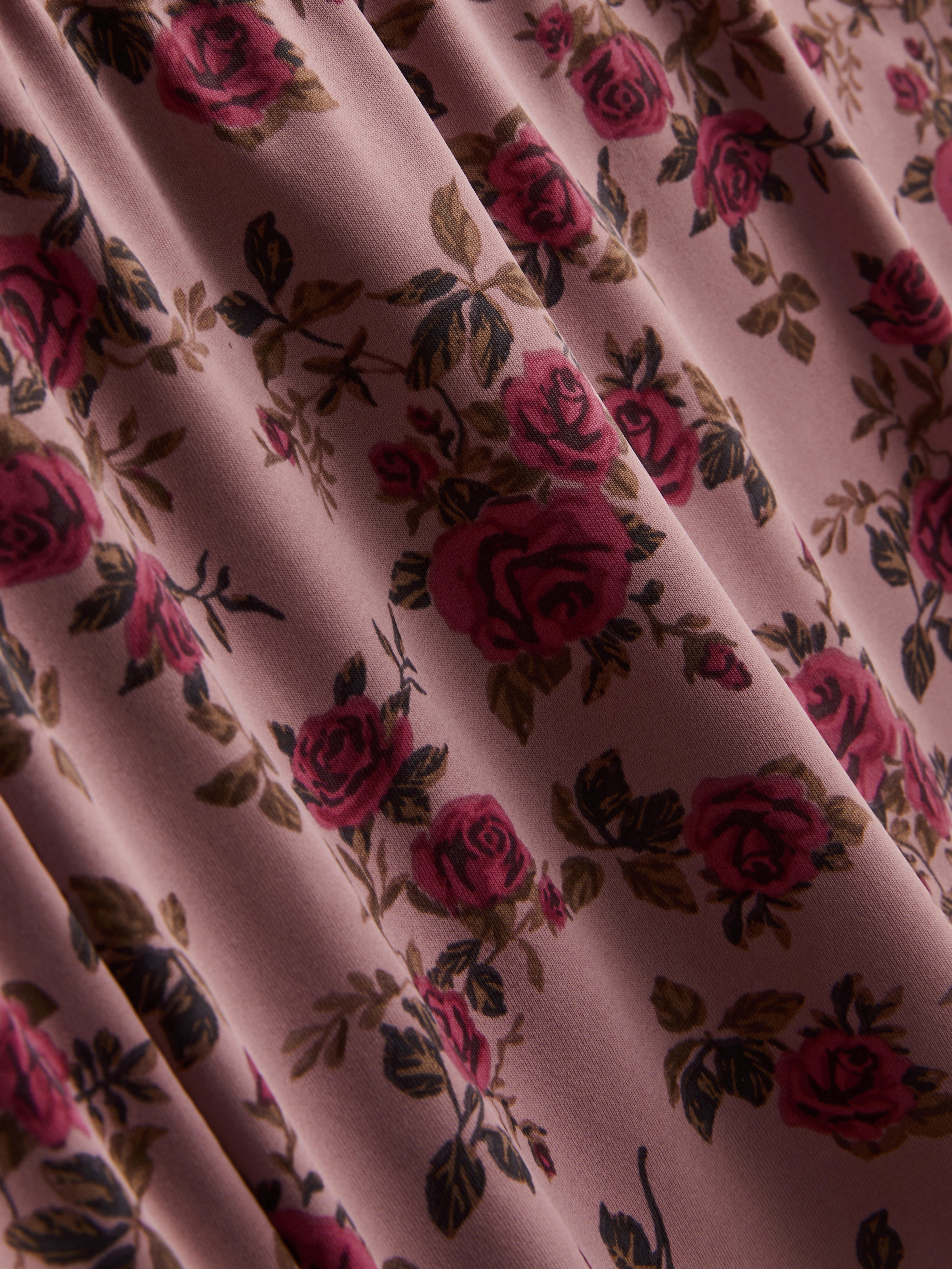 Pijama corto con camiseta de tirantes floral