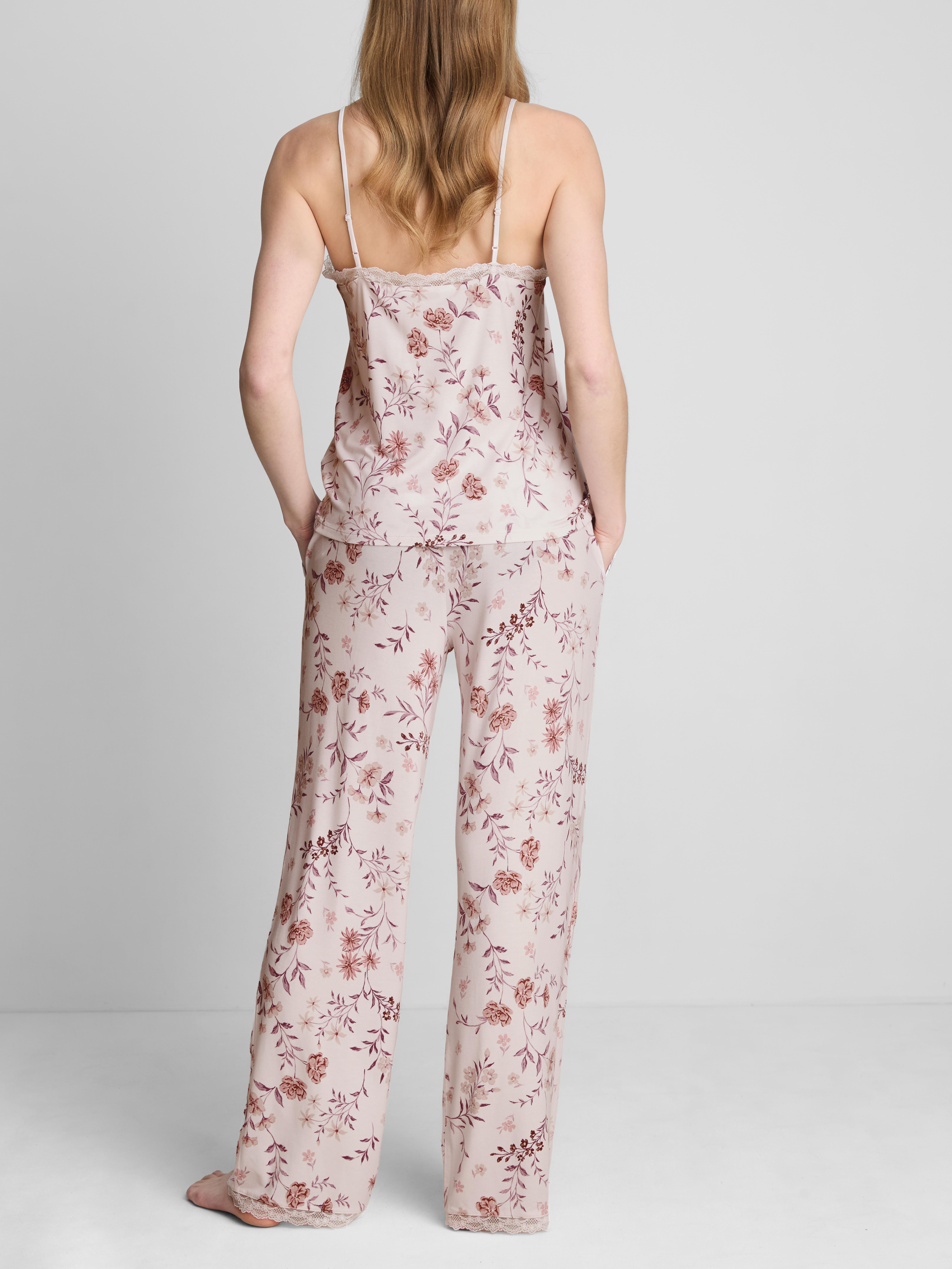 Modal Rich Floral Printed Pyjama Bottoms