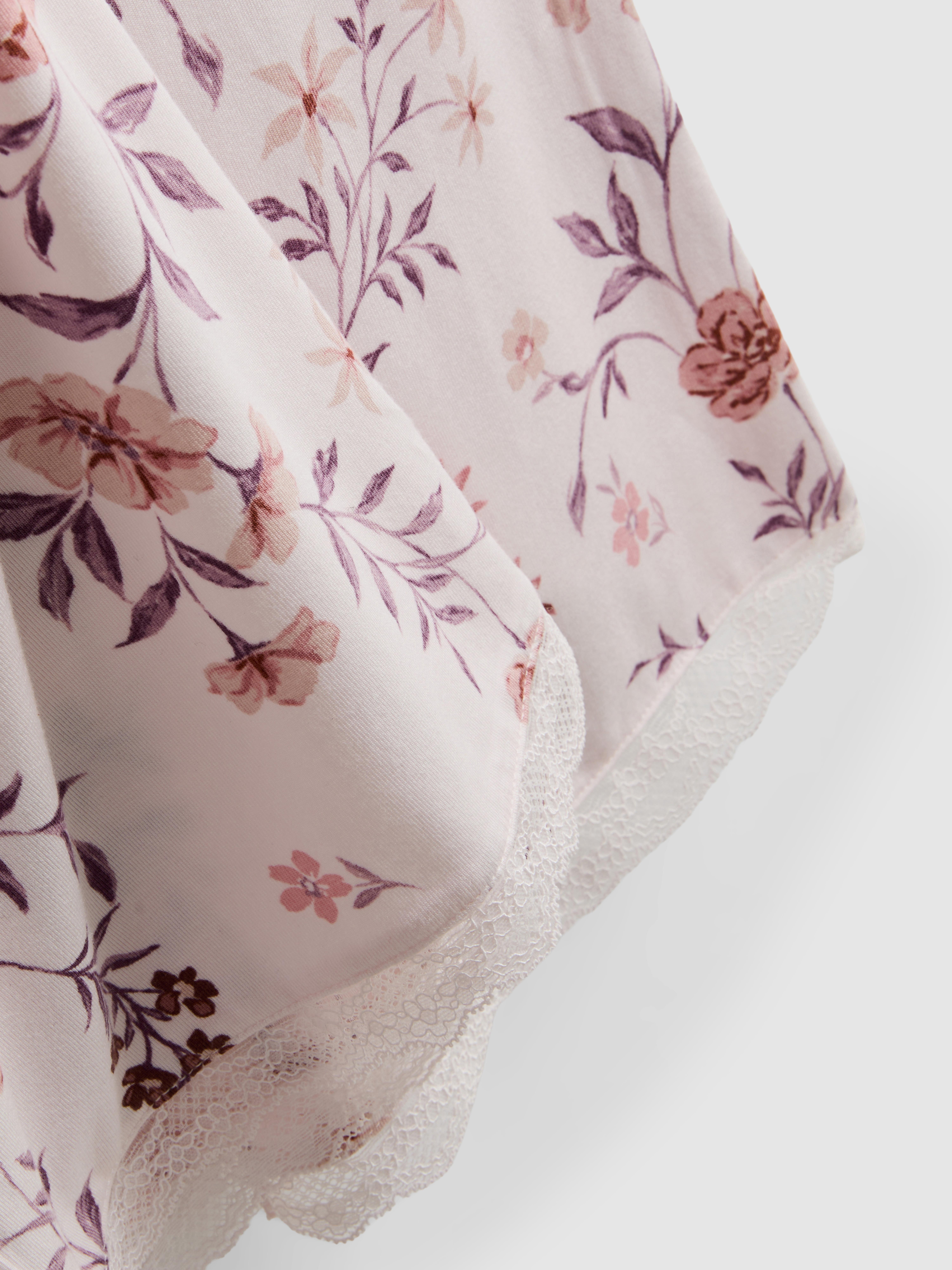 Modal Rich Floral Printed Pyjama Bottoms