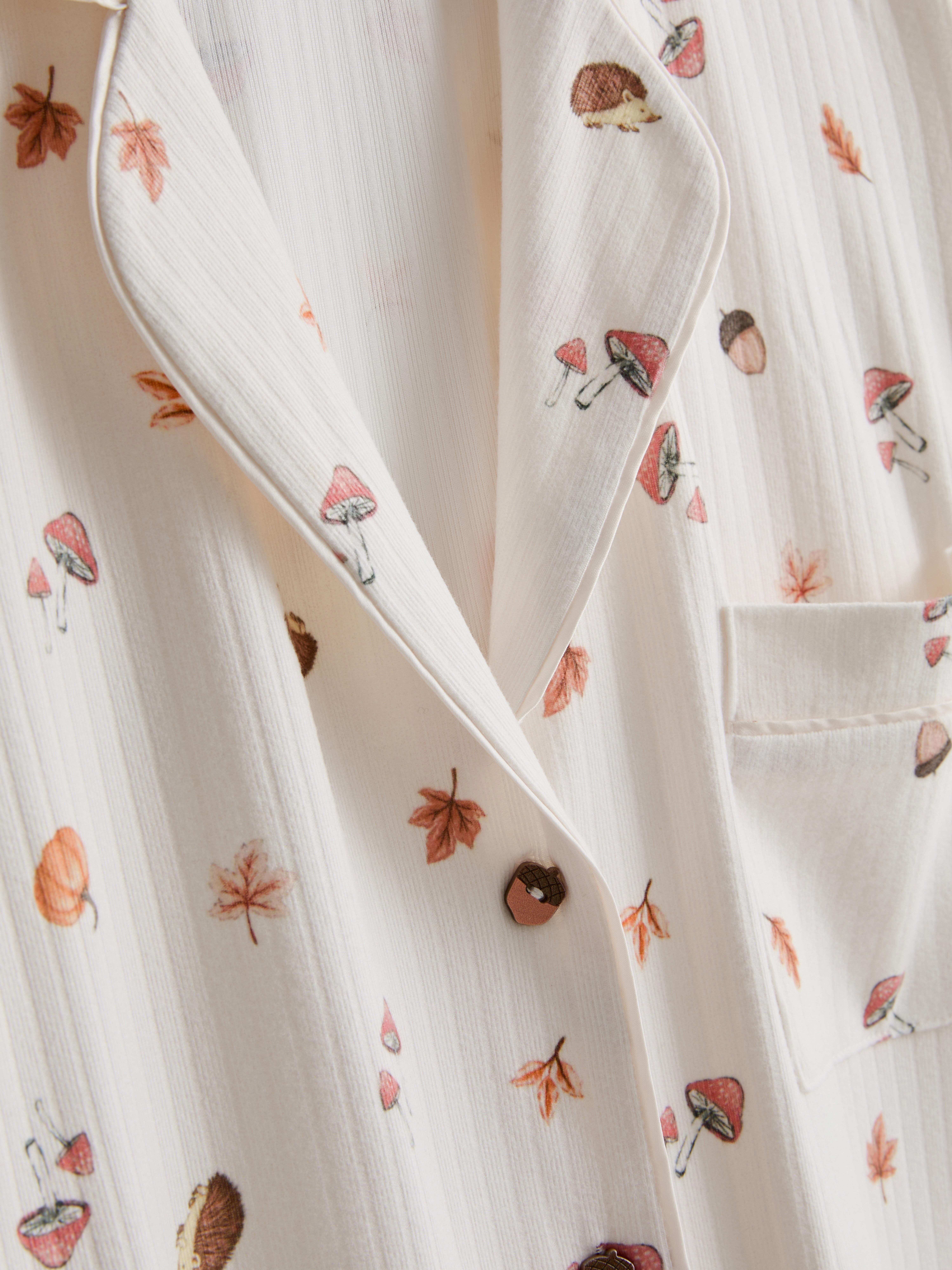 Love To Lounge Printed Boyfriend Pajamas