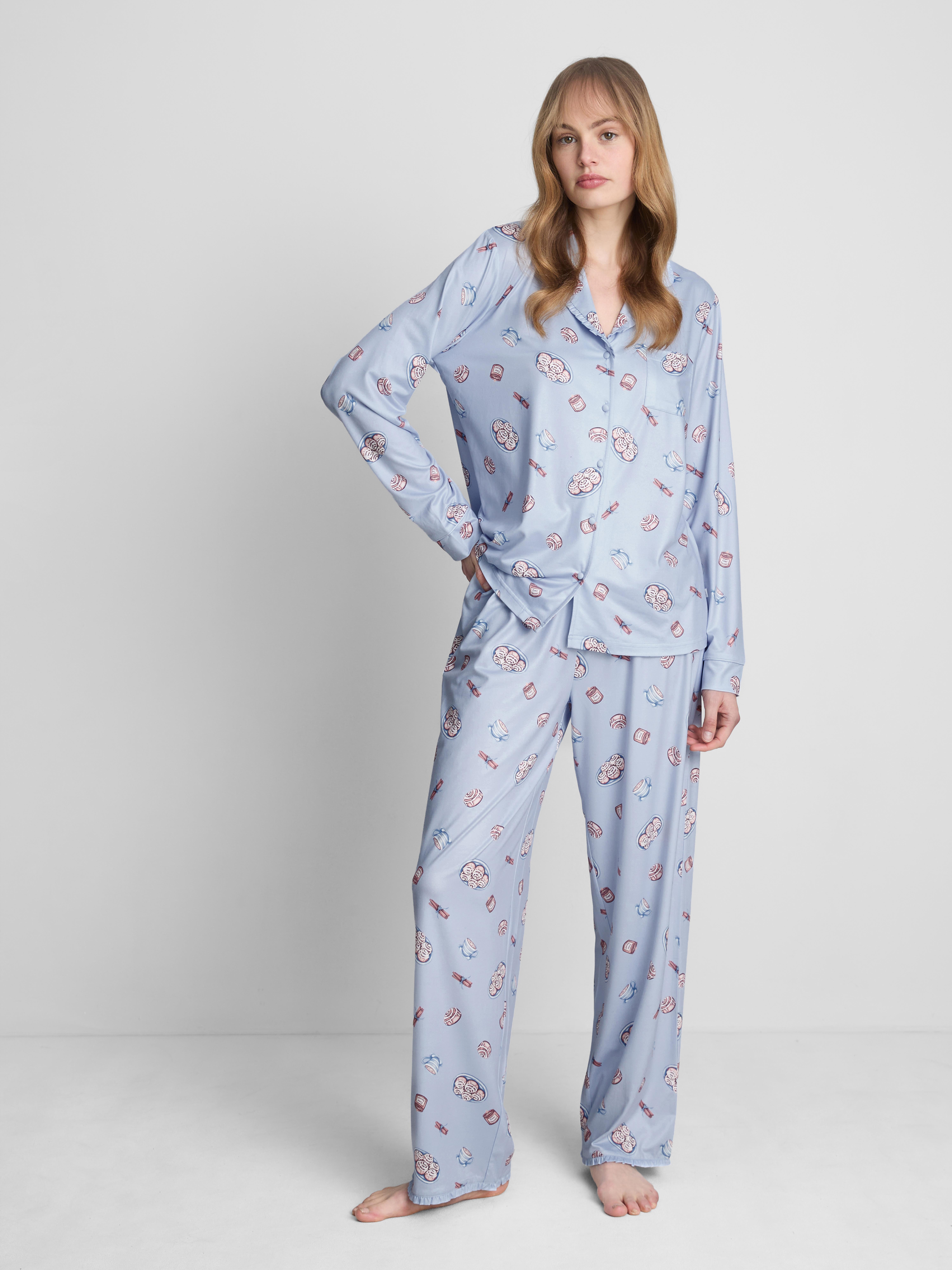 Pijama estampado de corte boyfriend Love To Lounge