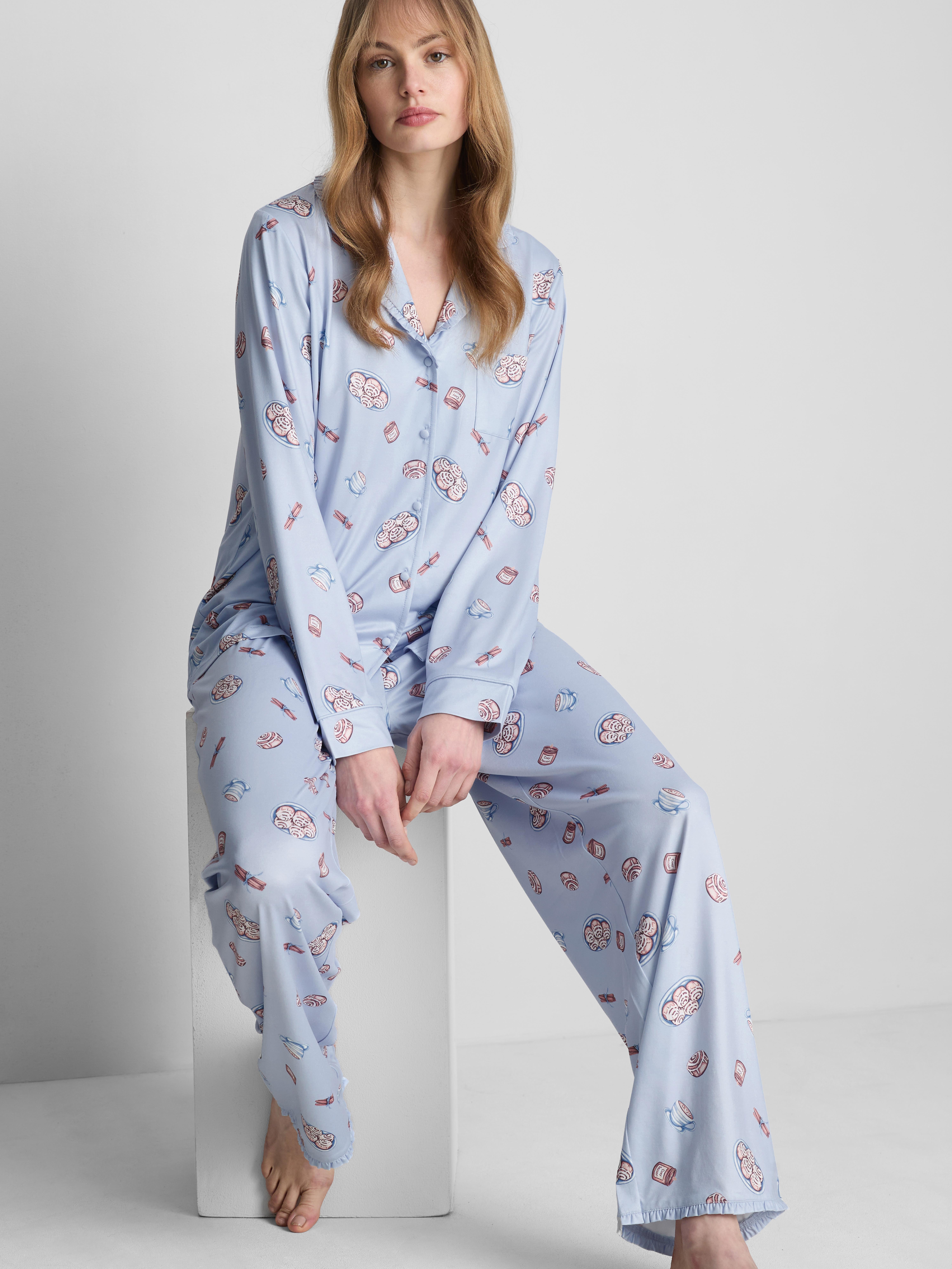Love To Lounge Printed Boyfriend Pyjamas