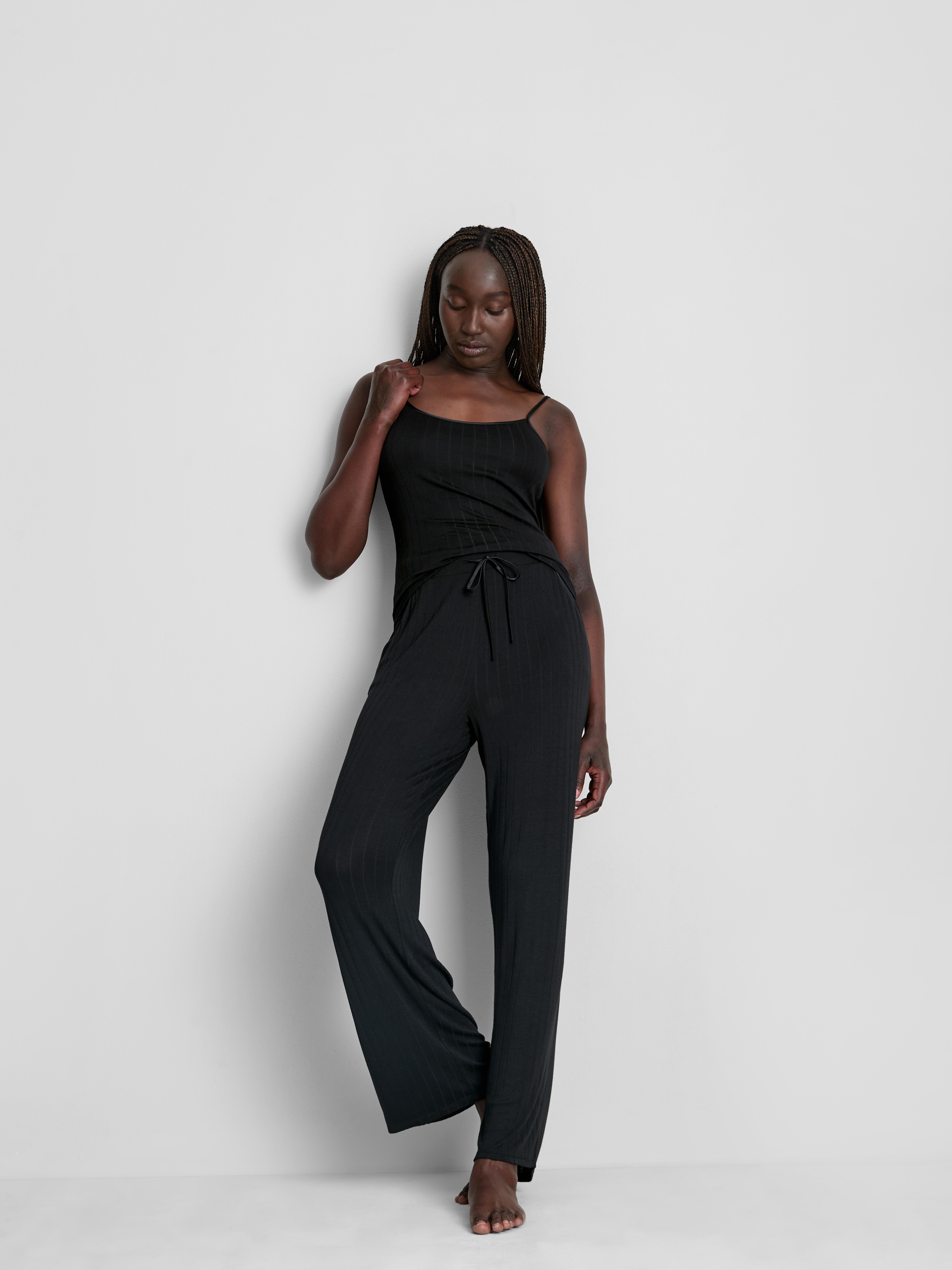 Modal Rich Ribbed Pyjama Cami