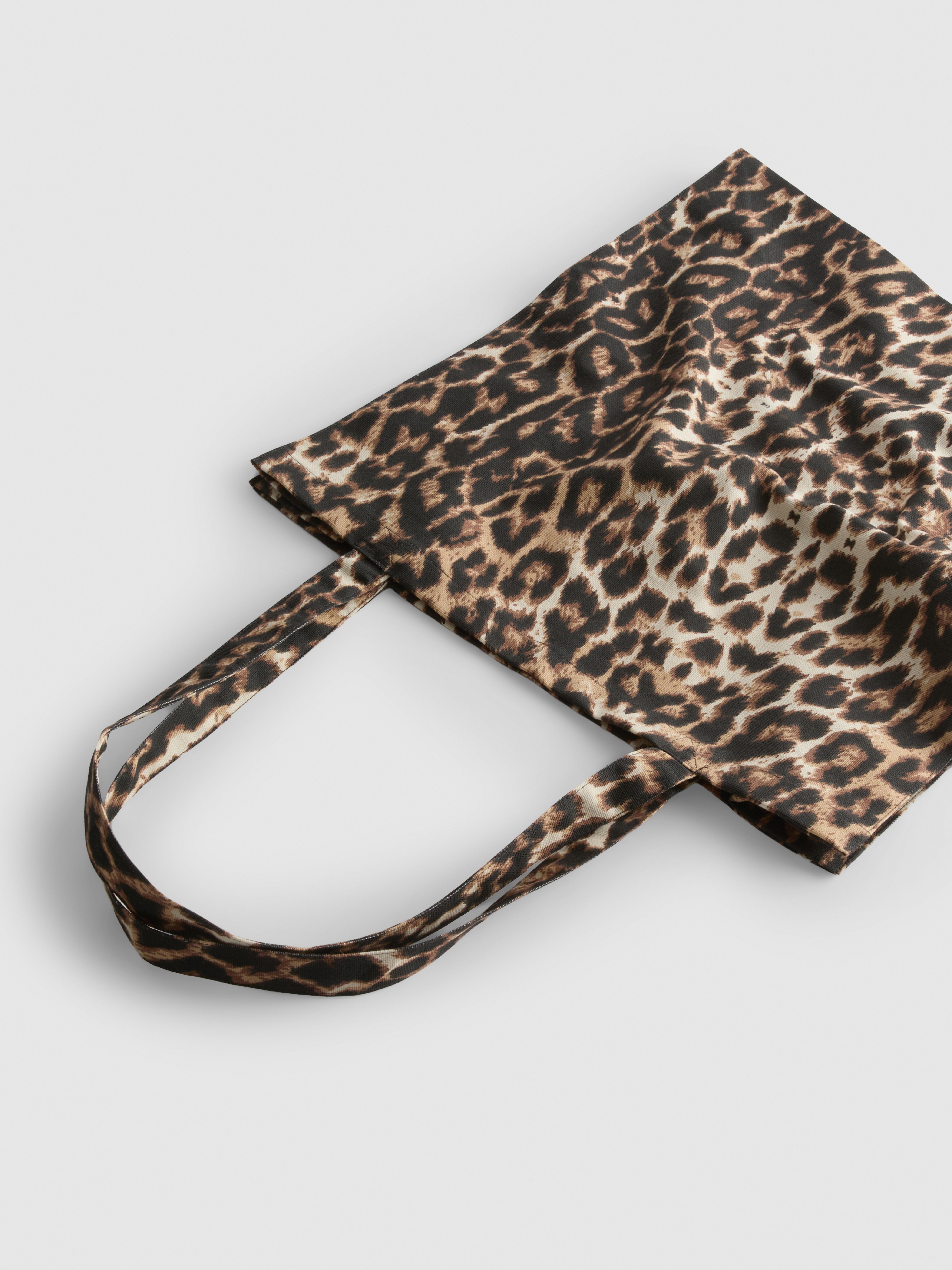 Leopard Print Shopper Bag
