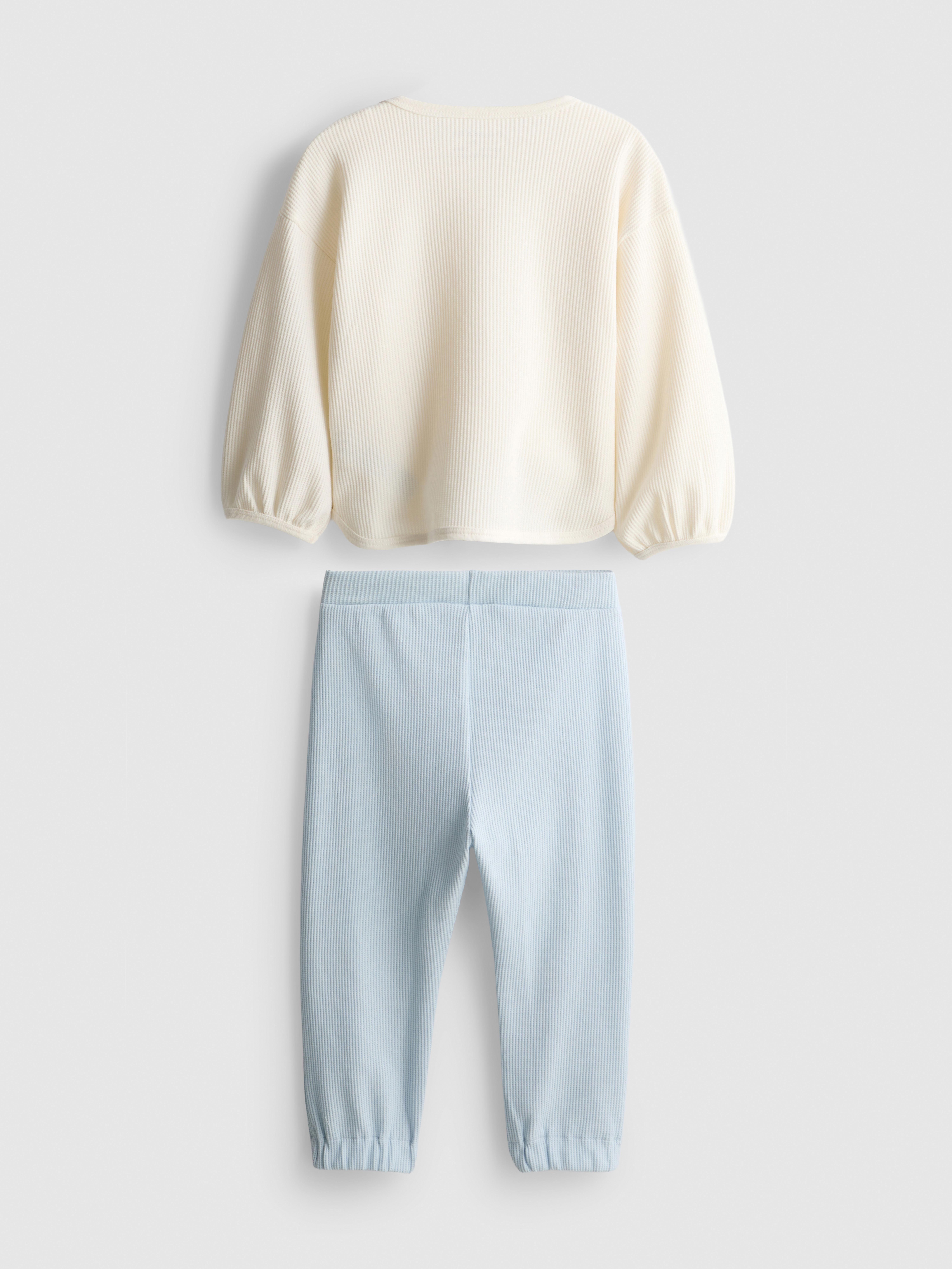 0-18mths | Cotton Rich Sweatshirt and Joggers Newborn Set