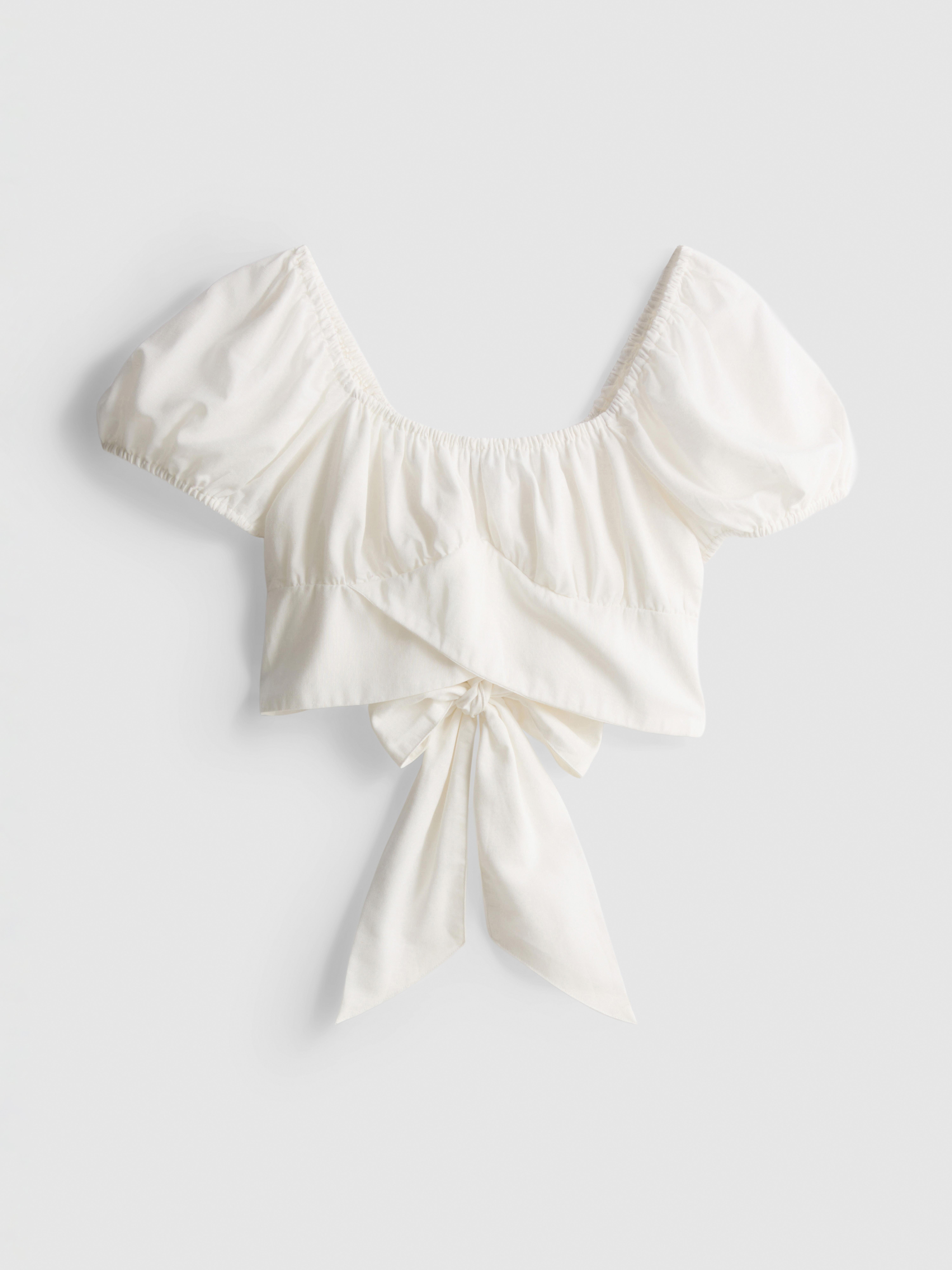 The Primark Scene | Cotton Blend Bow Detail Top