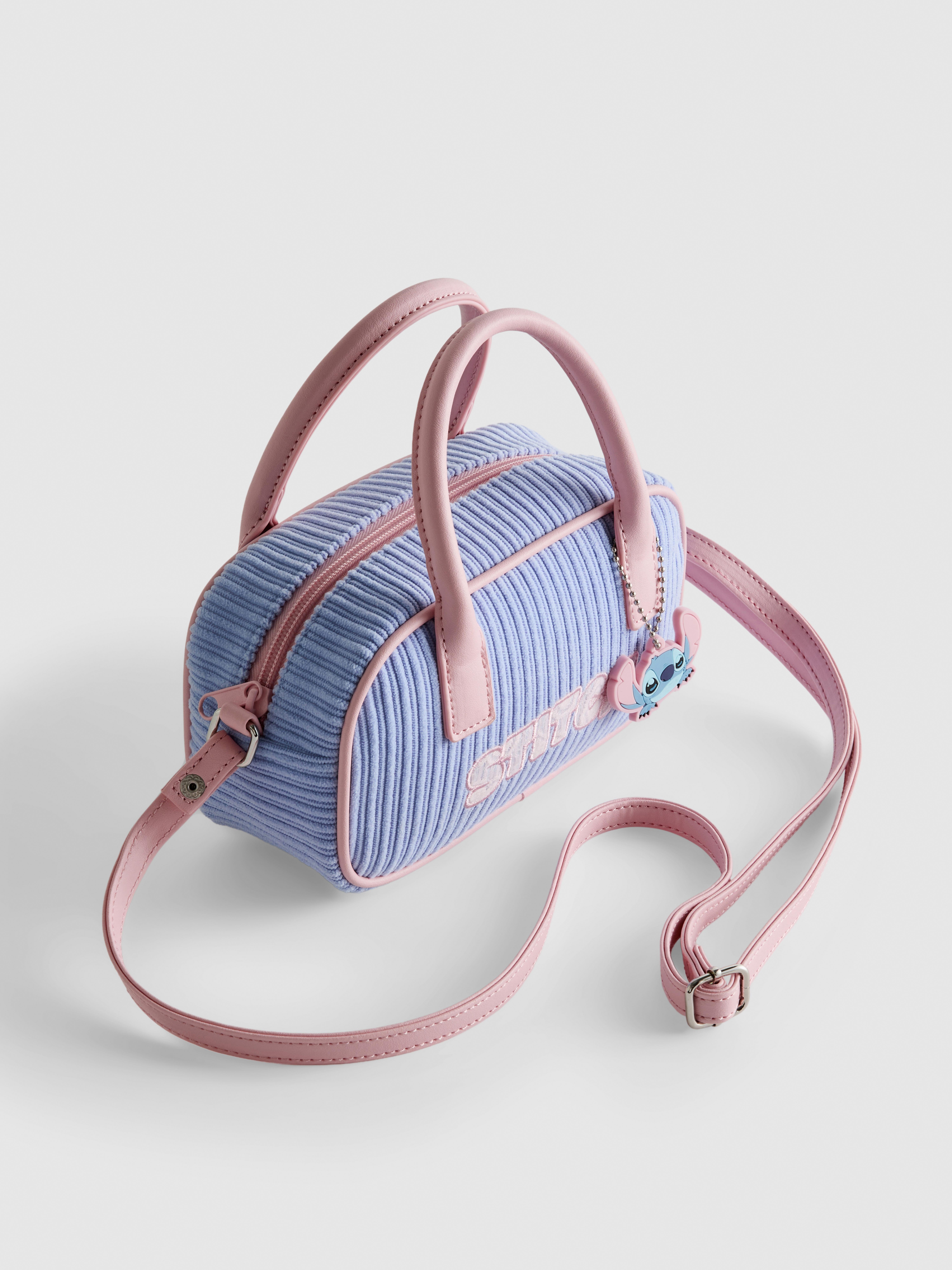 Disney Stitch Barrel Crossbody Bag