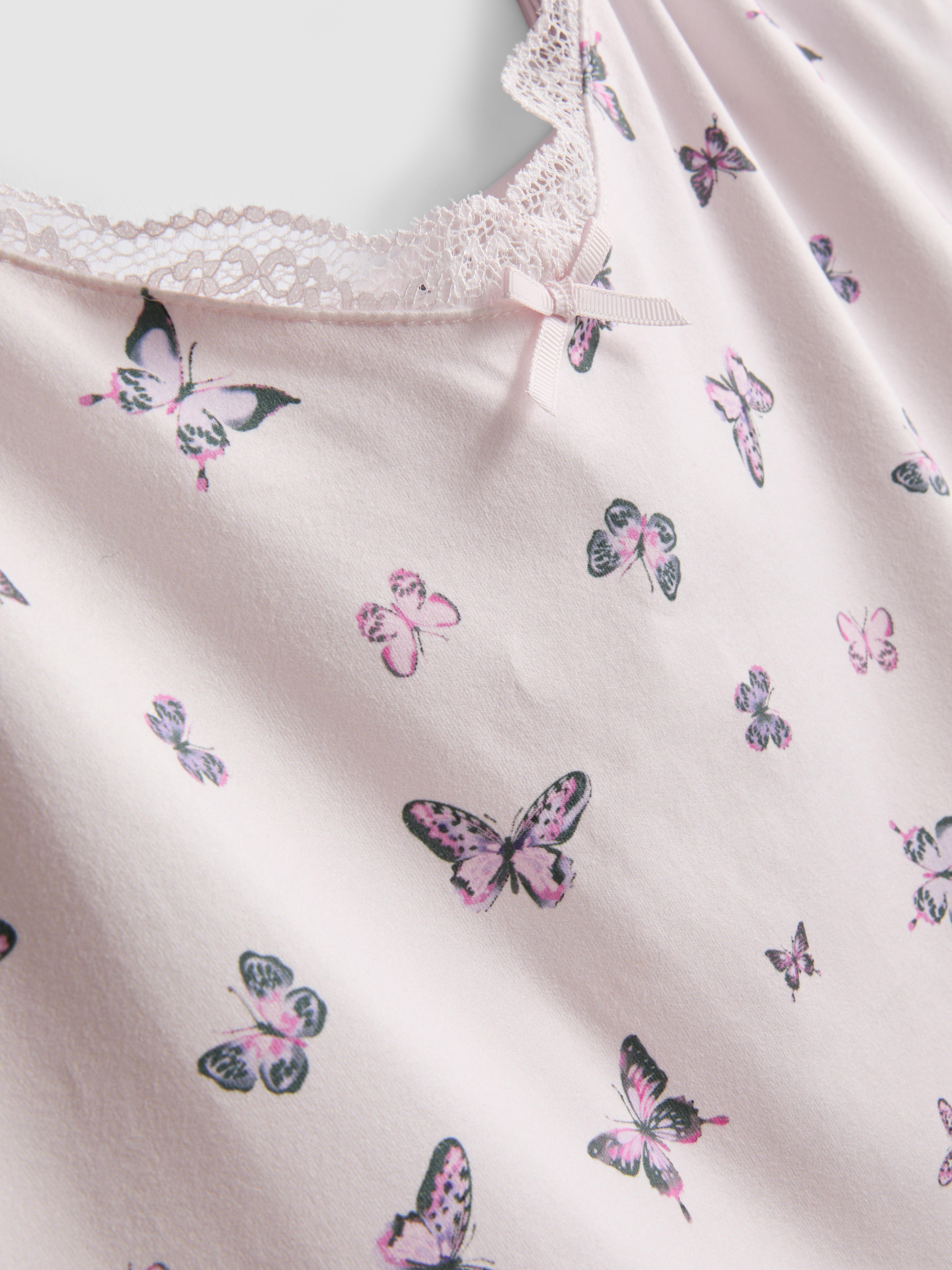 Butterfly Cami Shorty Pajamas