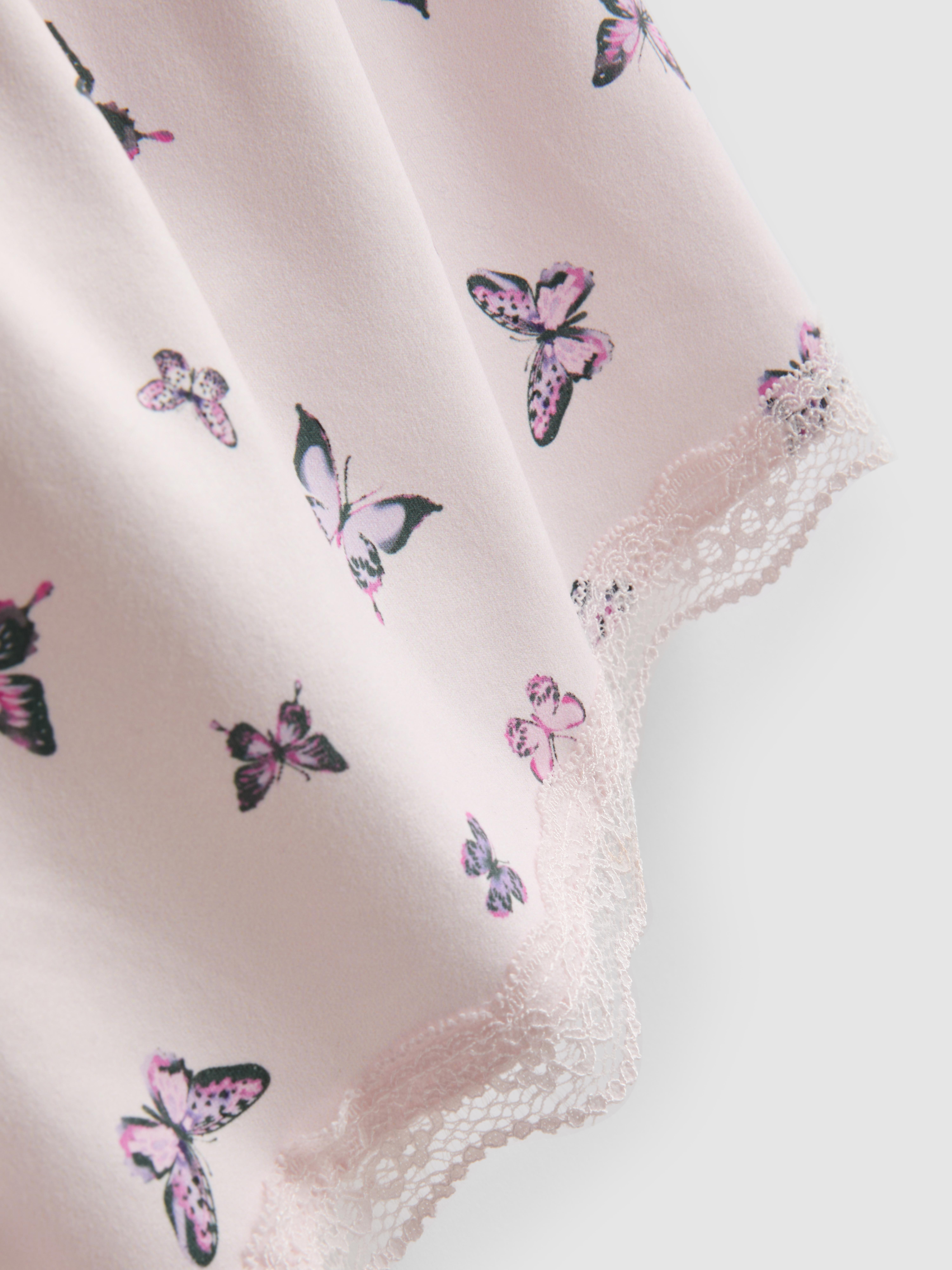 Butterfly Cami Shorty Pajamas