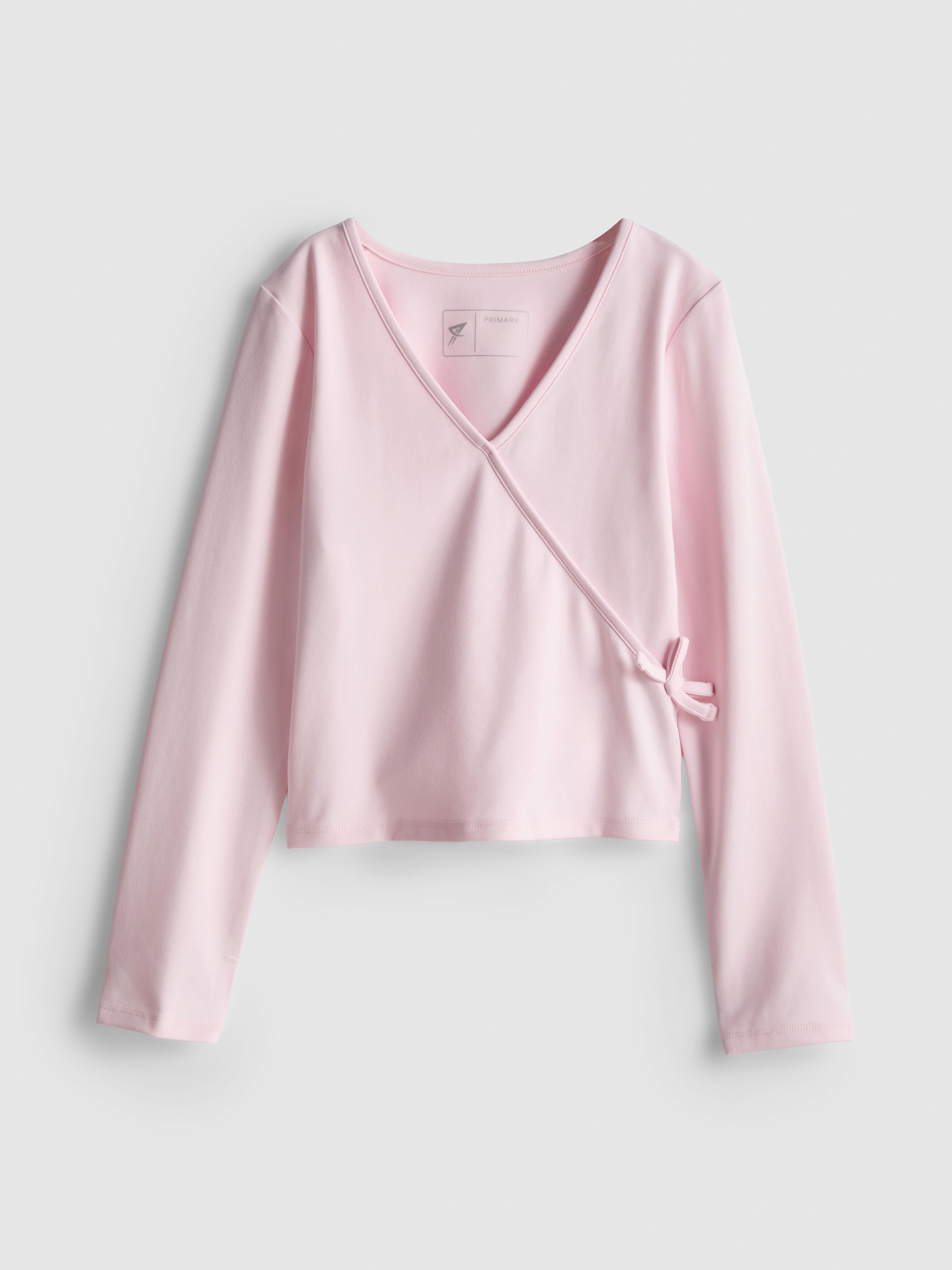 7-15yrs | Active Ballet Wrap Top