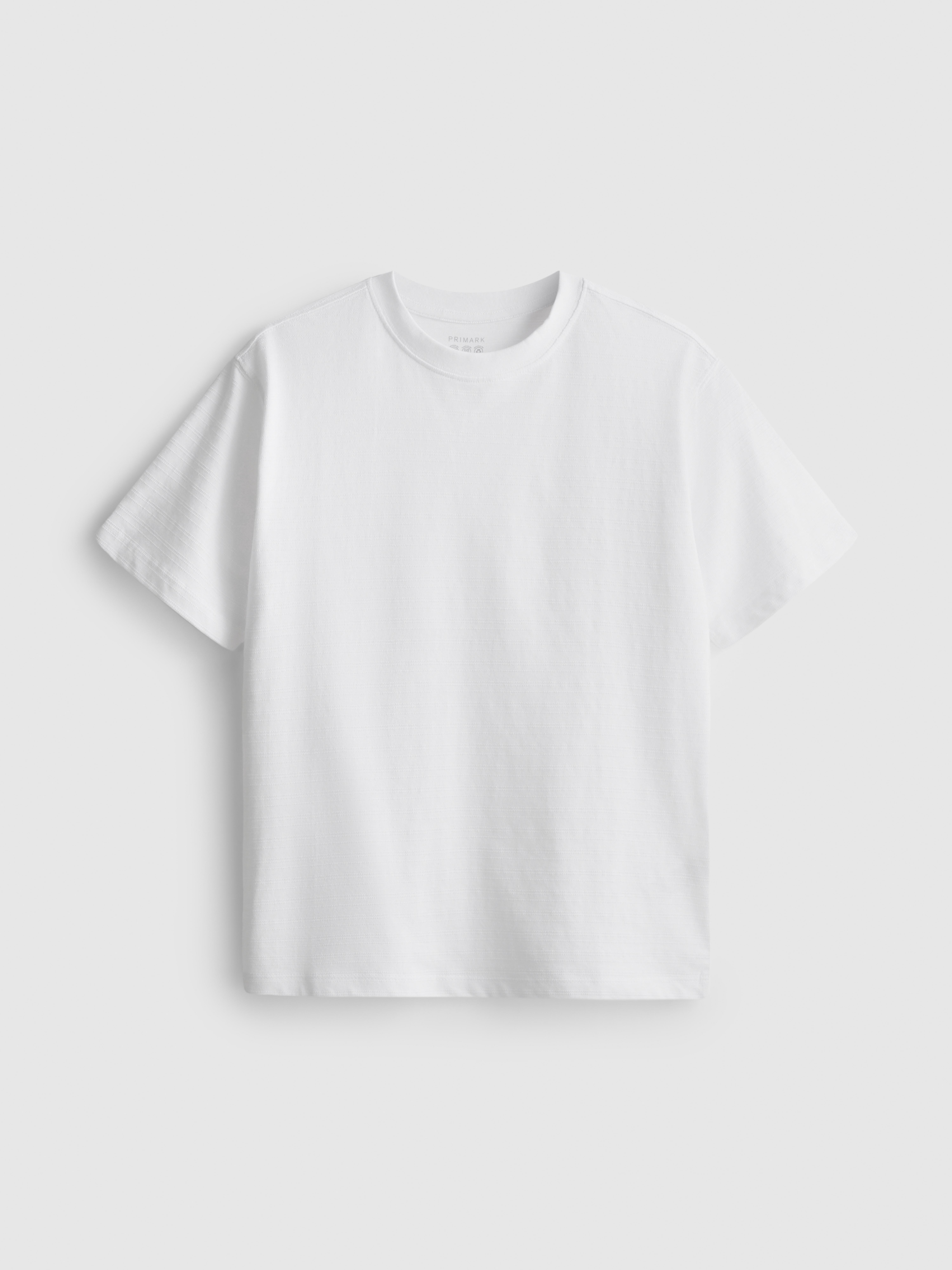 7-15yrs | Cotton Blend Textured T-Shirt