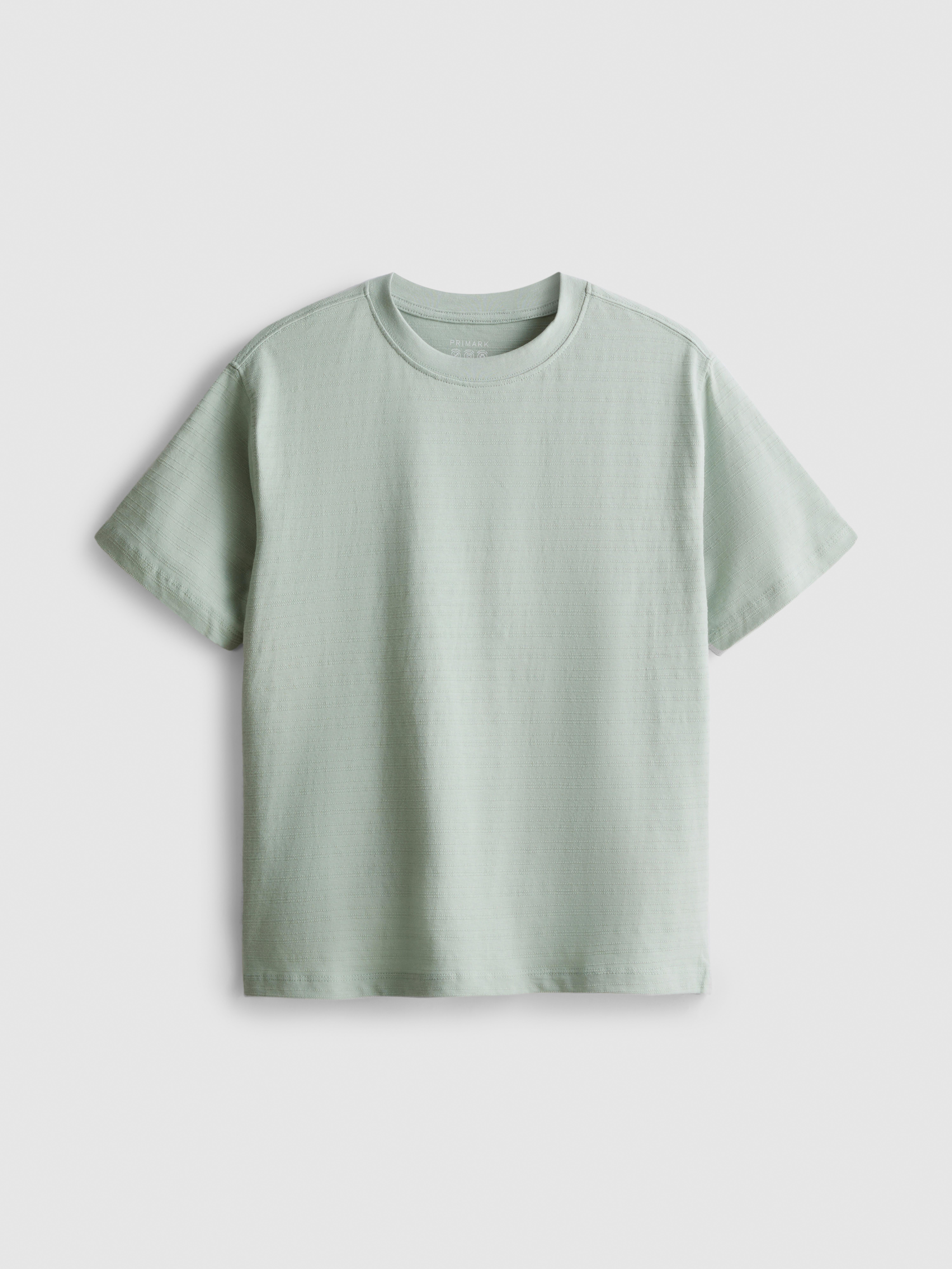 7-15yrs | Cotton Blend Textured T-Shirt