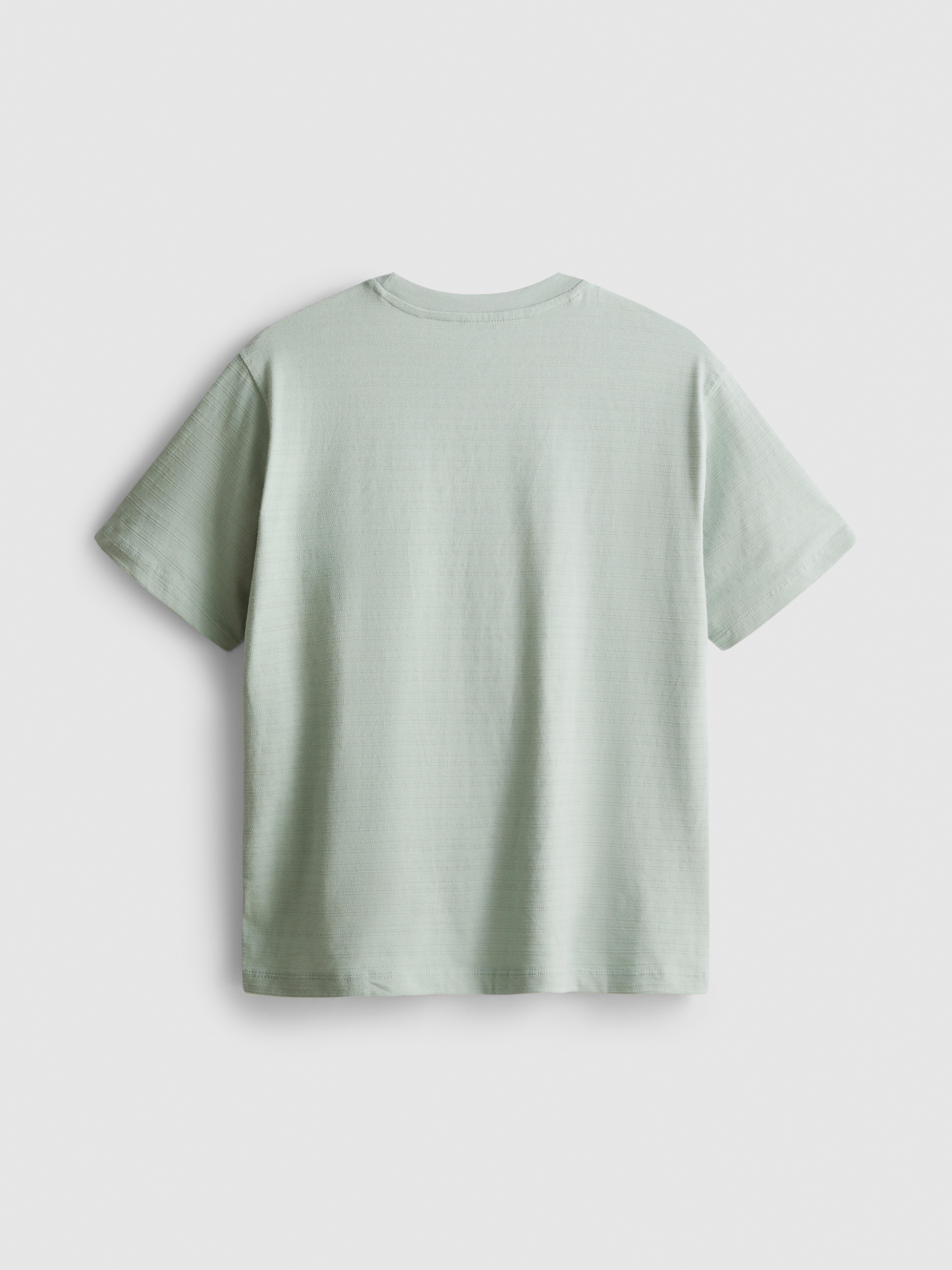 7-15yrs | Cotton Blend Textured T-Shirt