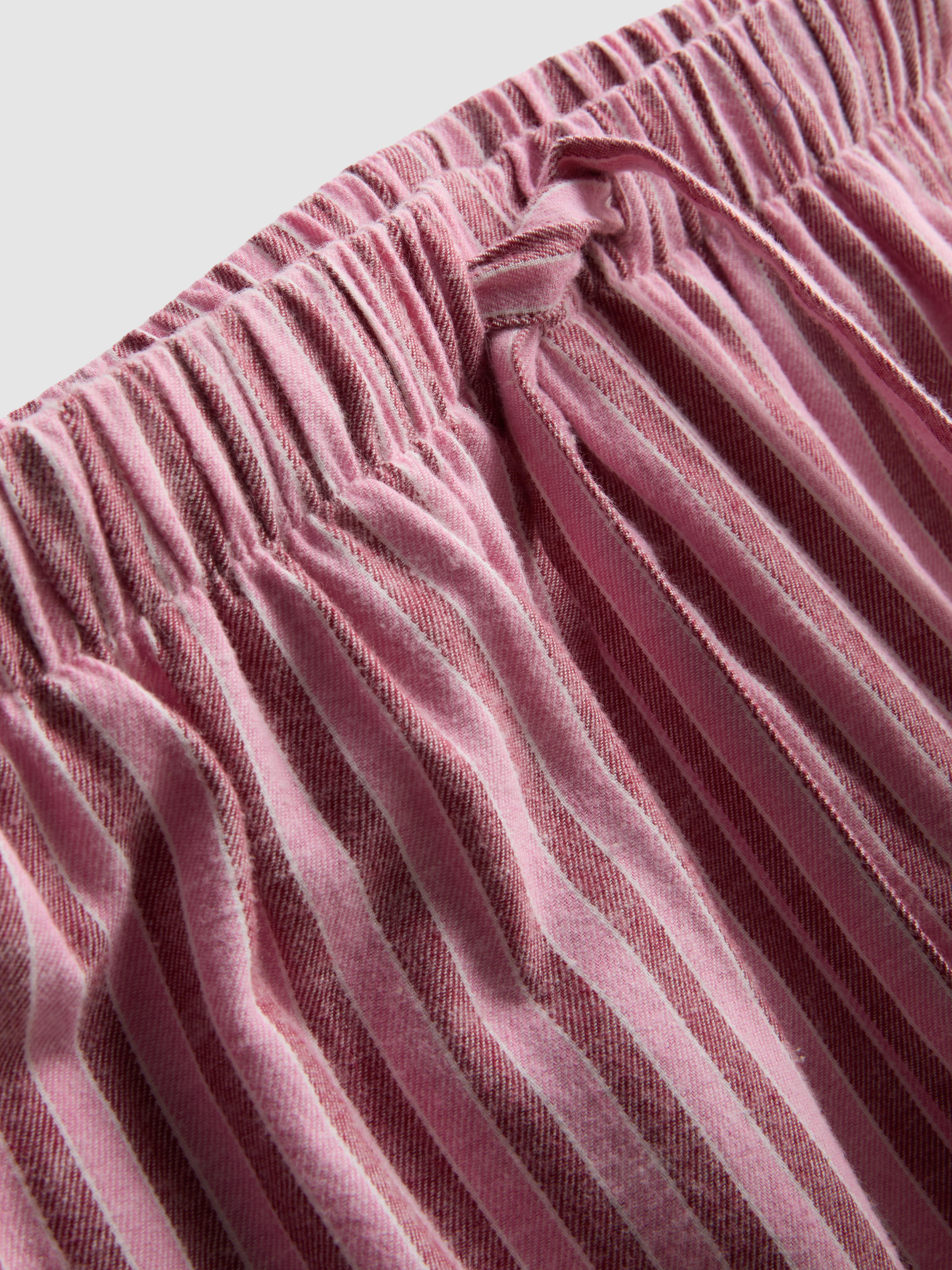 Cotton Henley Flannel Pyjamas