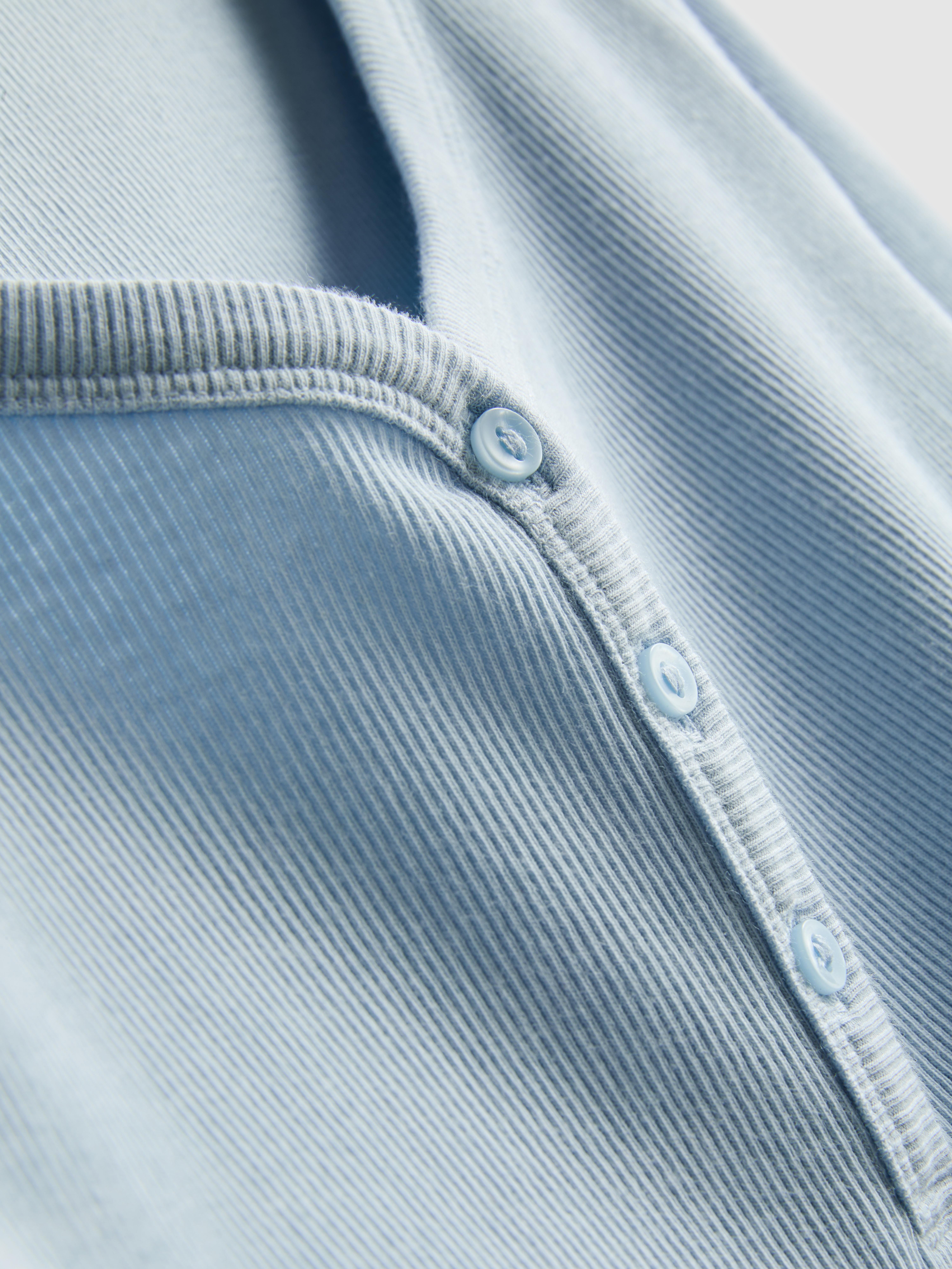 Cotton Henley Flannel Pyjamas