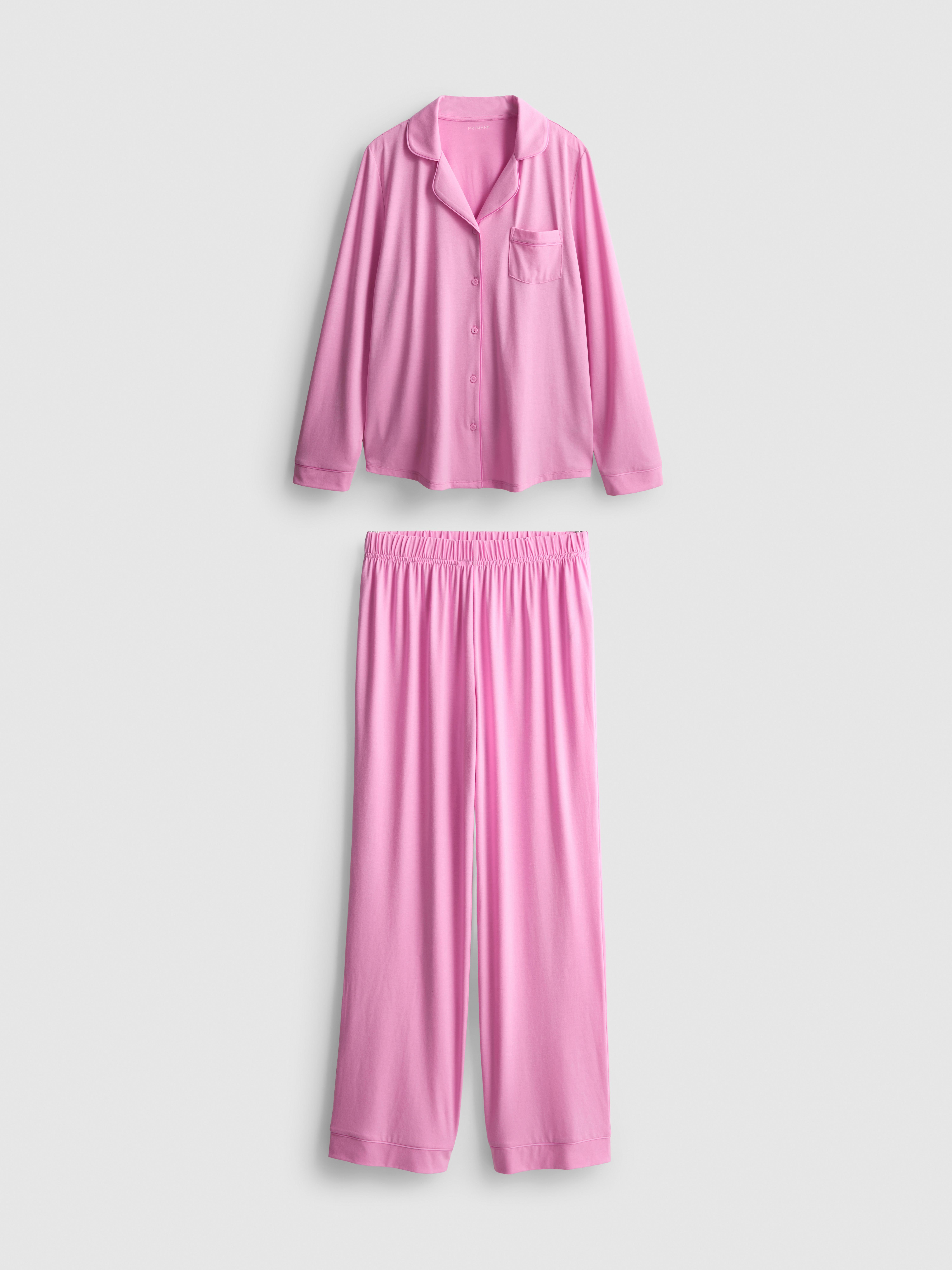 Pink Jersey Boyfriend Pyjamas