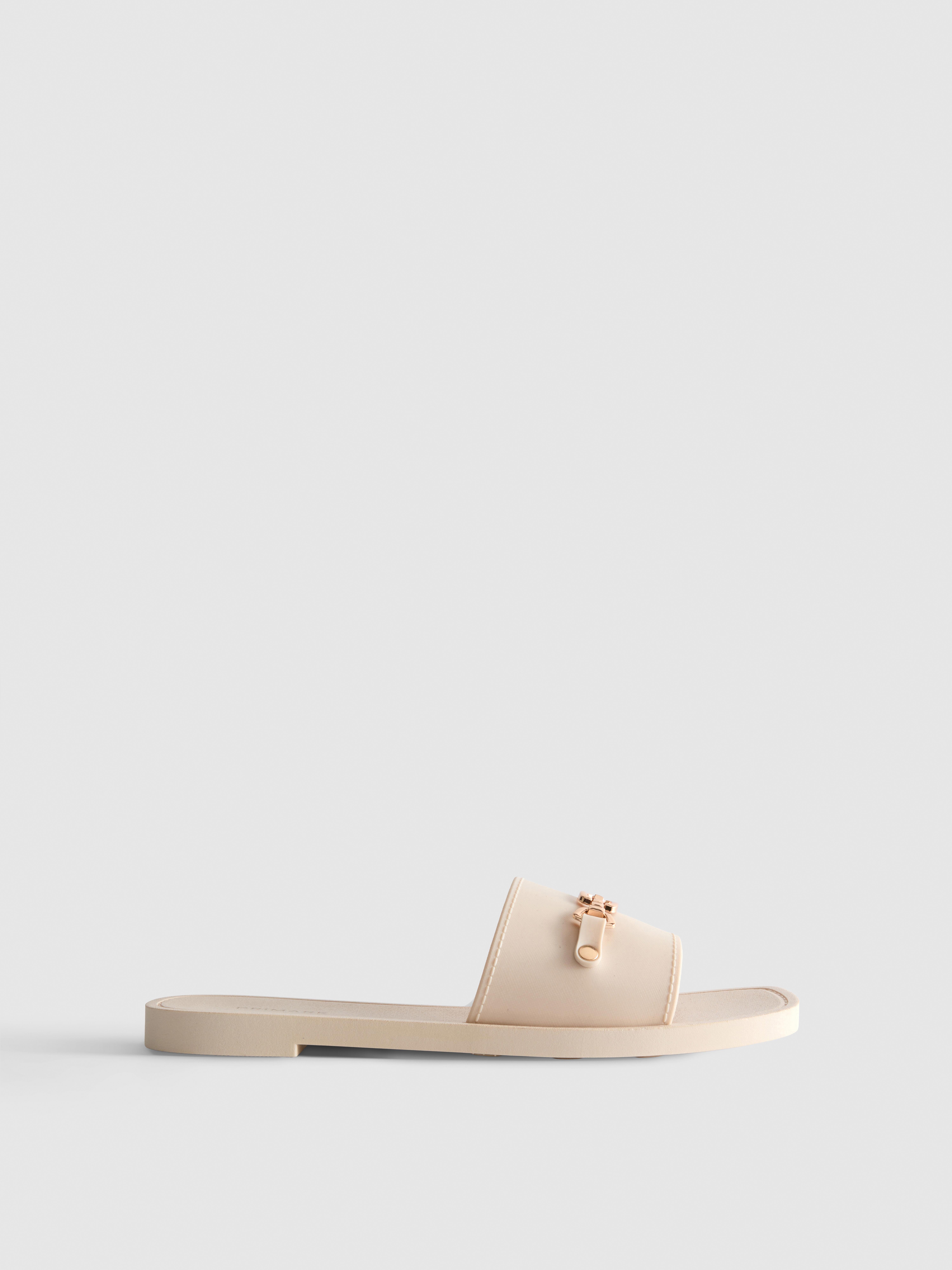 Faux Leather Snaffle Sliders